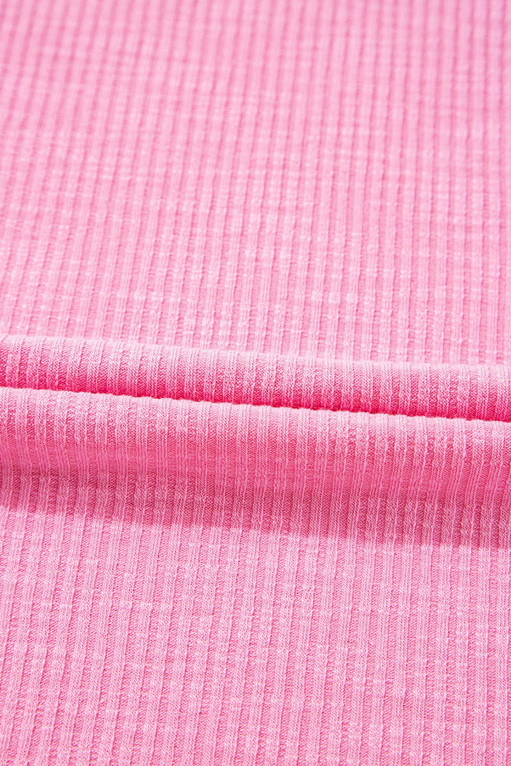 Bonbon Striped Ruffle Flutter Sleeve Ribbed Blouse eAura