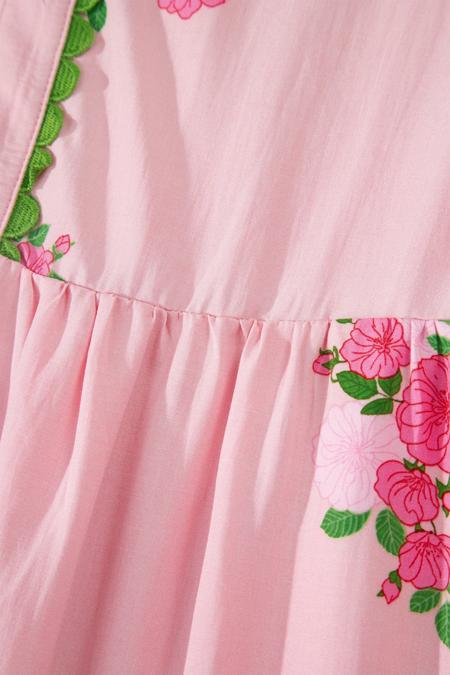 Floral Print Flutter Sleeve Maxi Dress