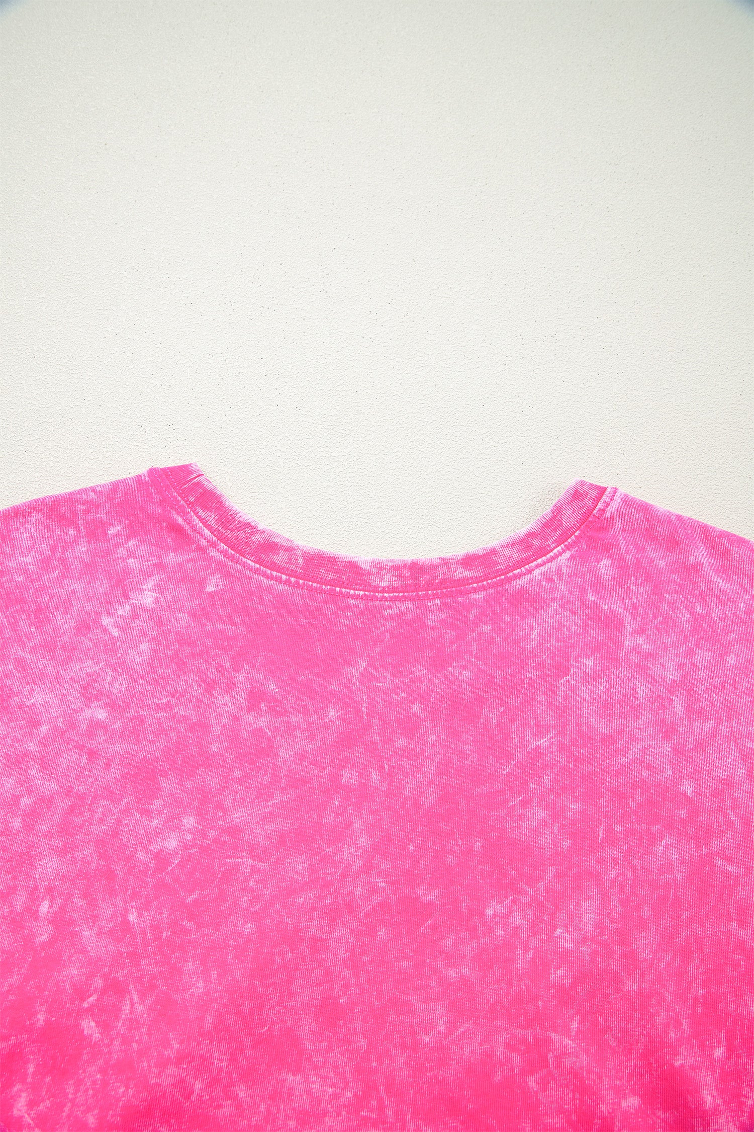 Mineral Wash Cotton Shorts & Tee Co-ord Set