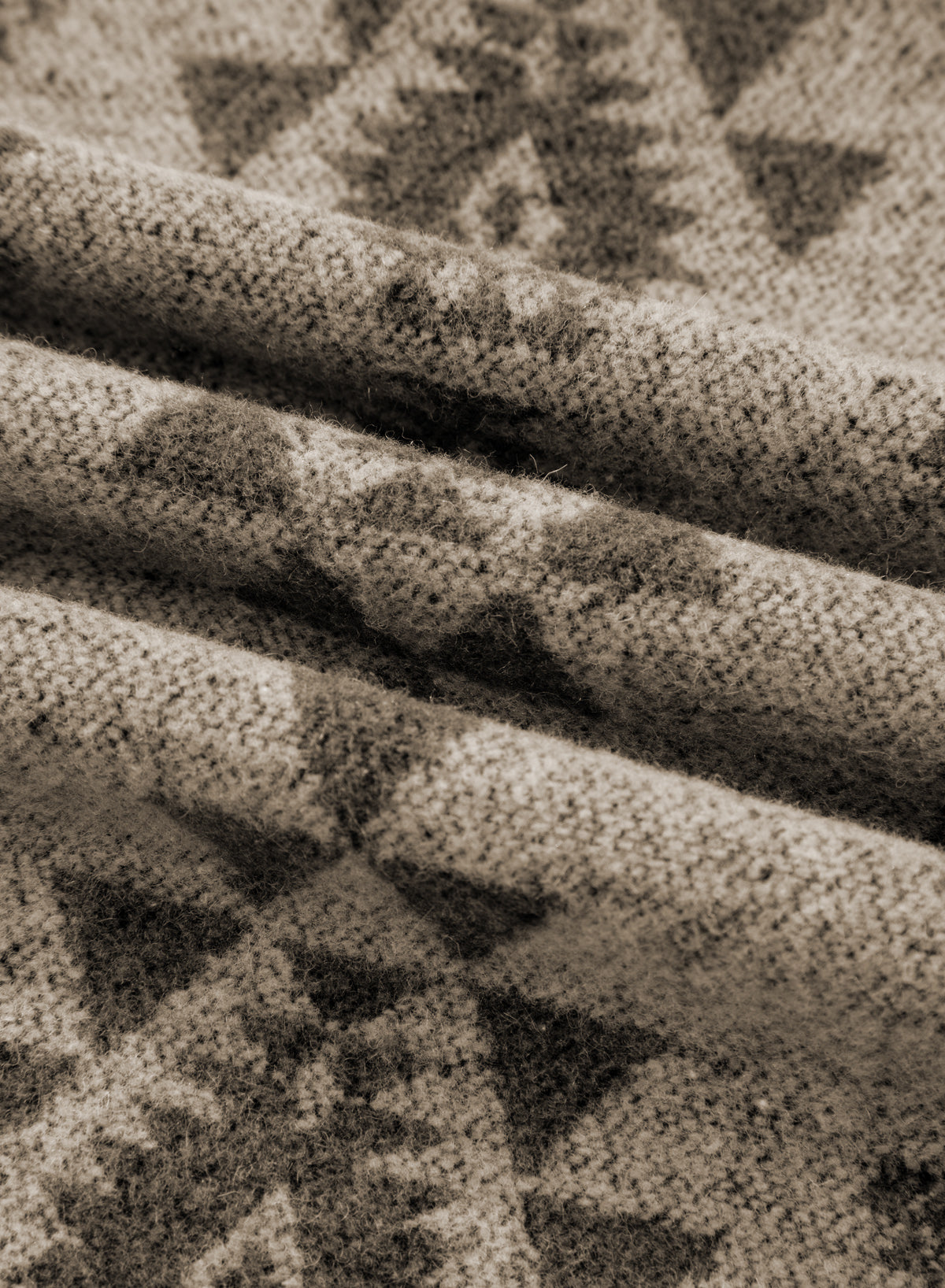 Western Aztec Print Patchwork Drawstring Hooded Shacket - eAura