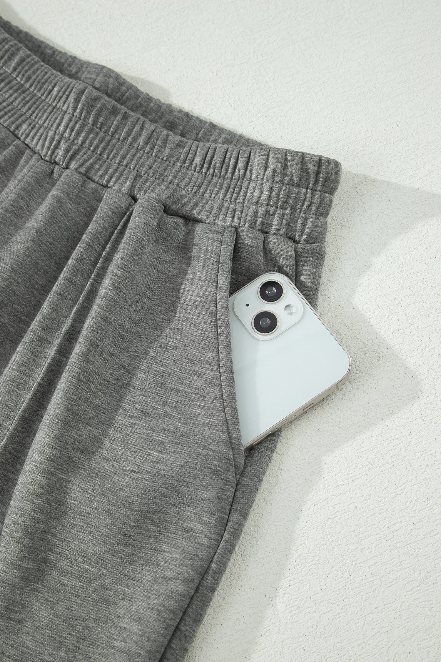 Half Zip Polo Tee Casual Trousers Co-ord Set