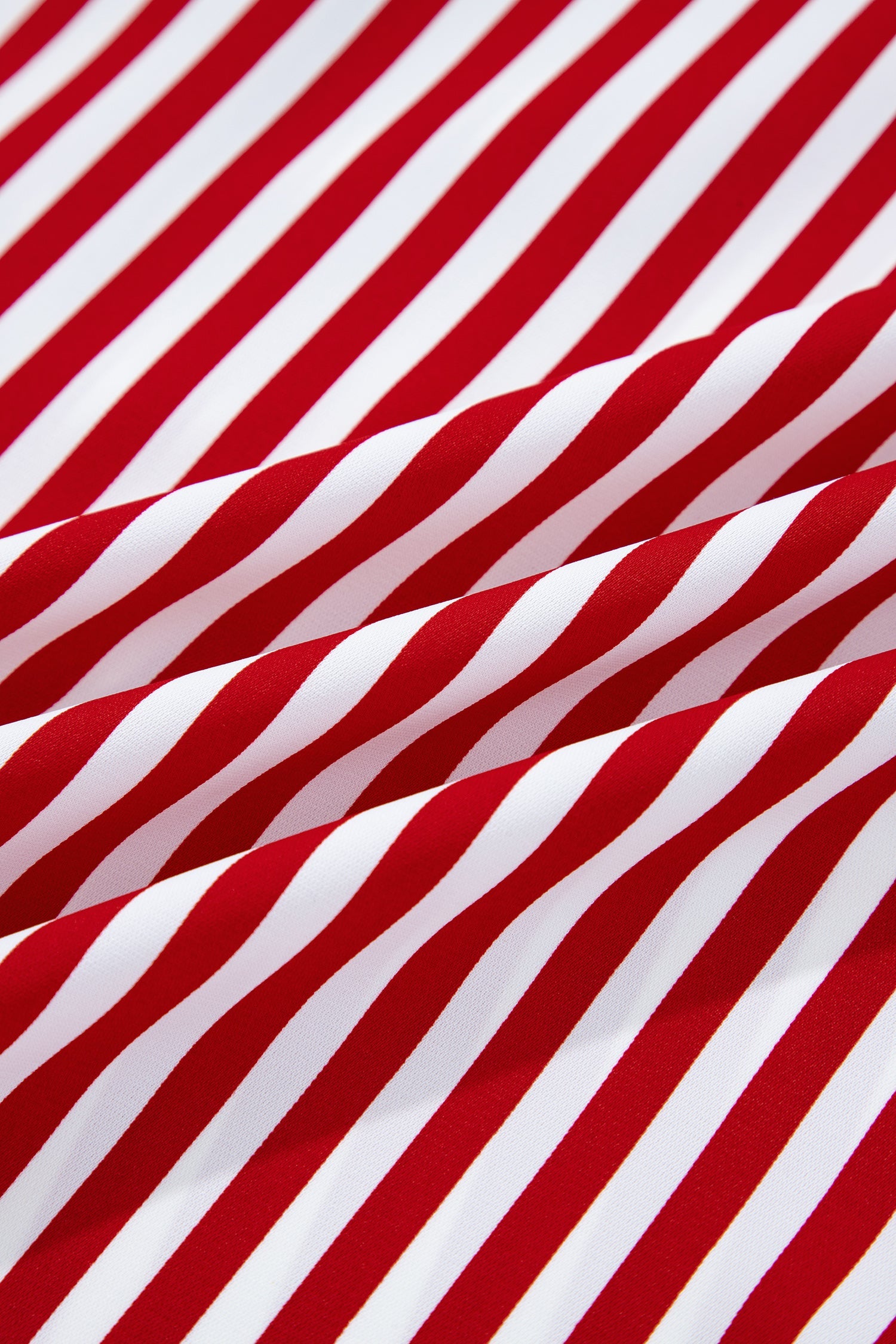 Striped Contrast Velvet Trim Bow Knot Waist Pyjama Set - eAura