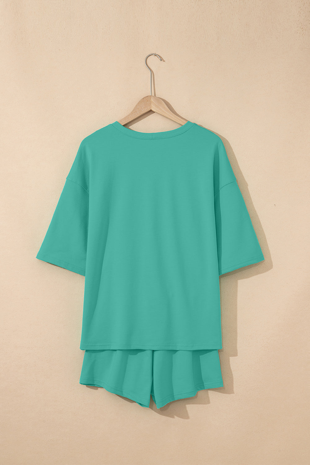 Baggy V Neck Half Sleeve Tee and Shorts Co-ord Set eAura