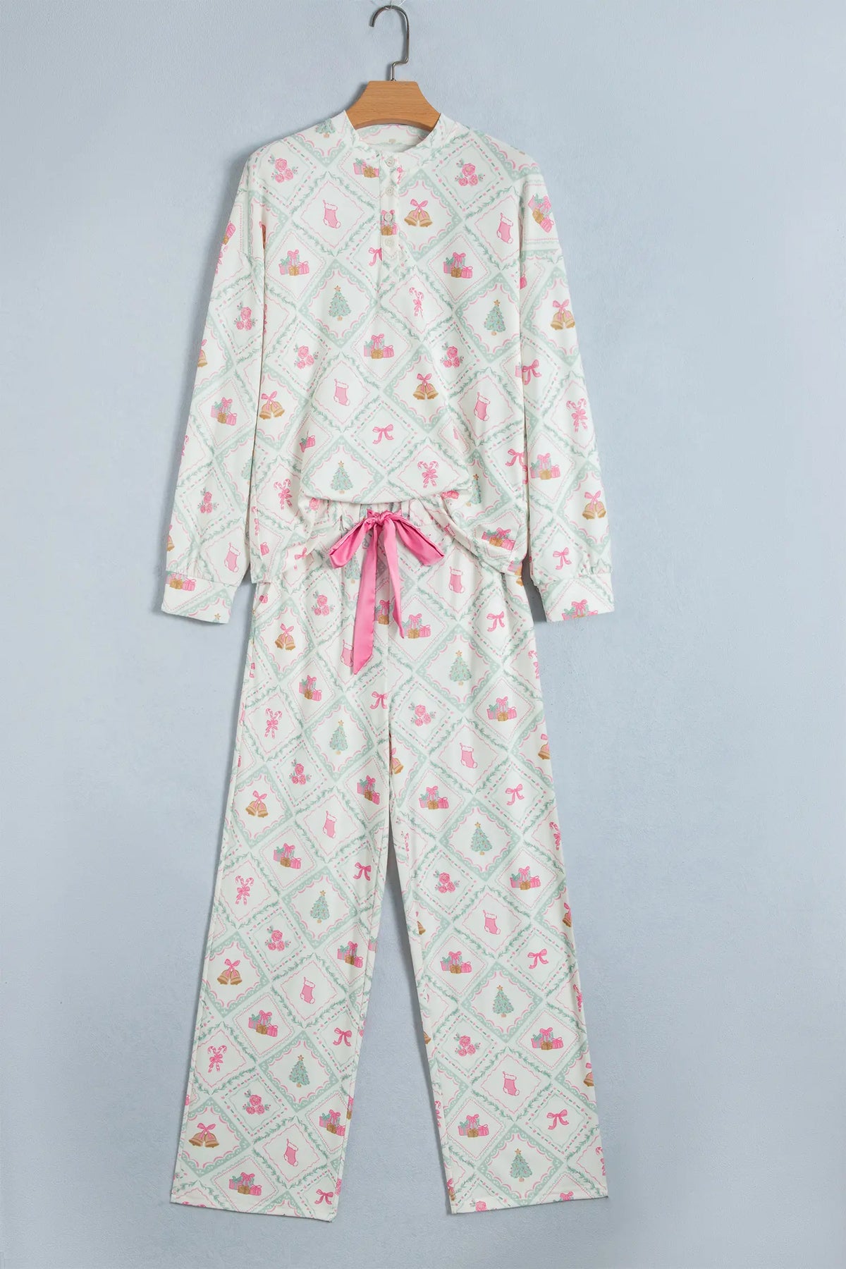Lounge set Long Sleeve Patchwork Shift