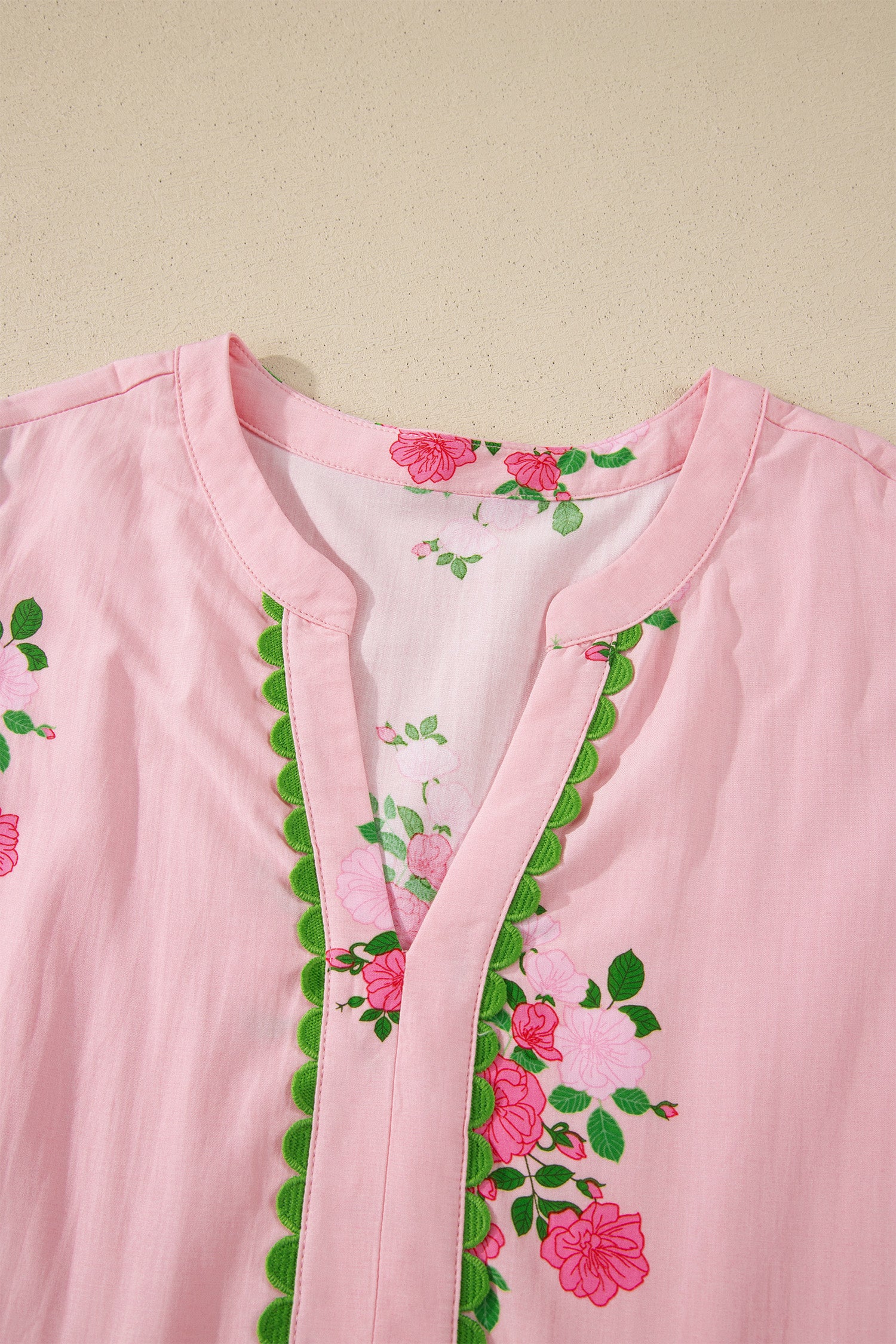 Floral Print Flutter Sleeve Maxi Dress