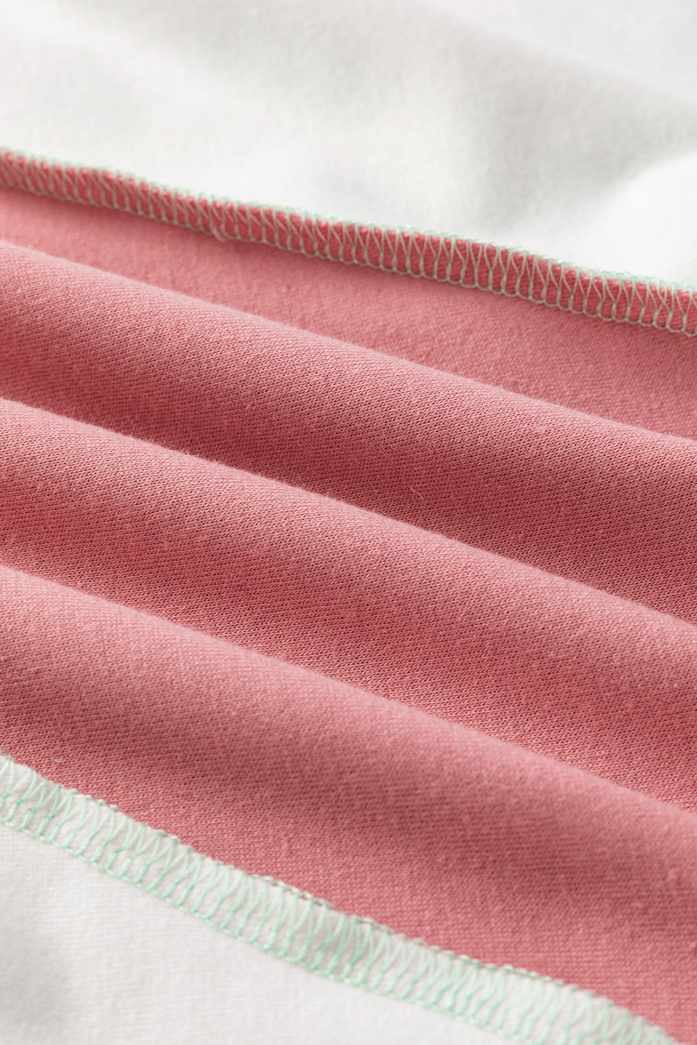 Colour-block Stitching Irregular Hem Long Sleeve Top - eAura