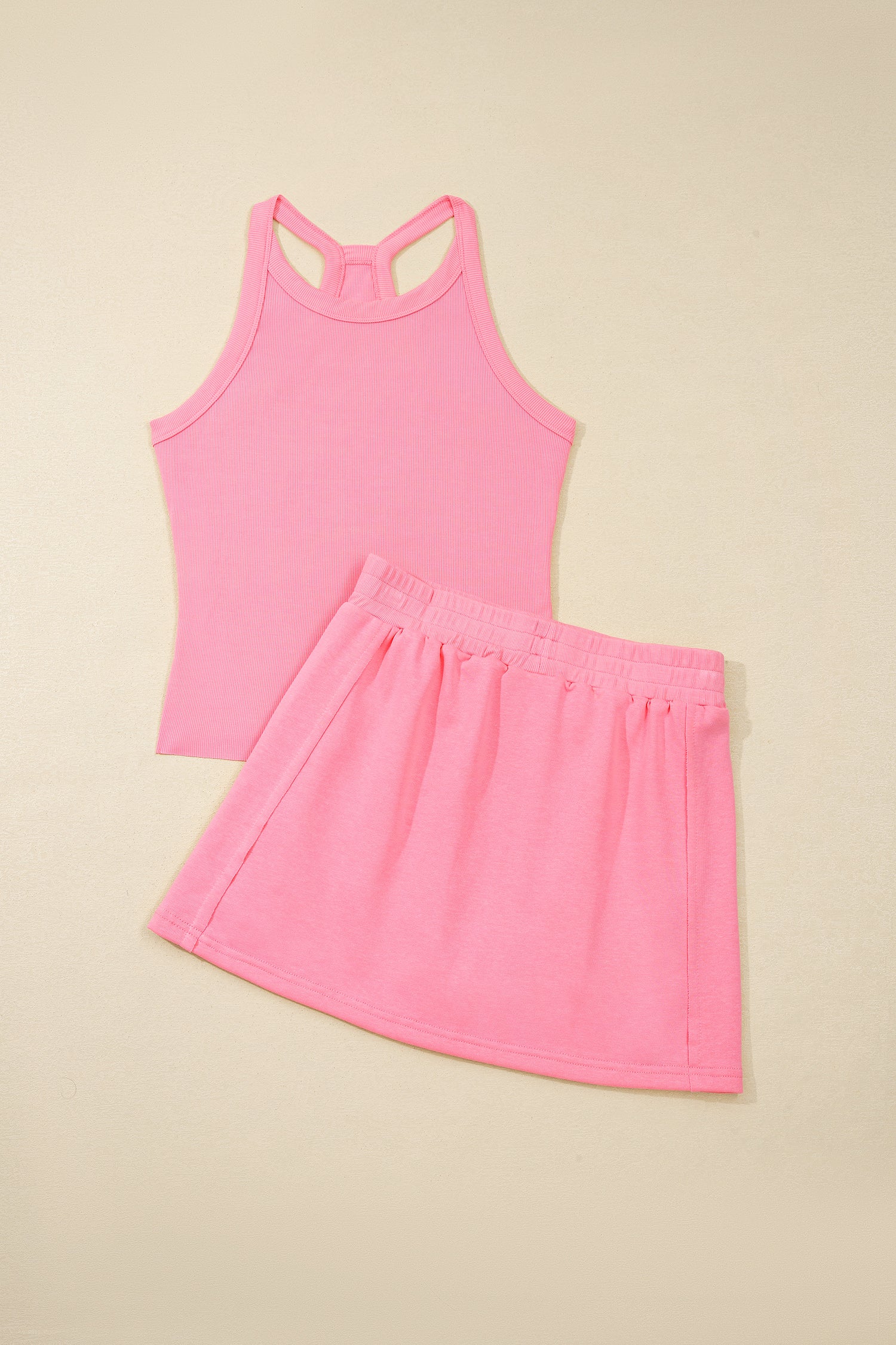 Cropped Tank Top & Mini Skort Co-ord Set