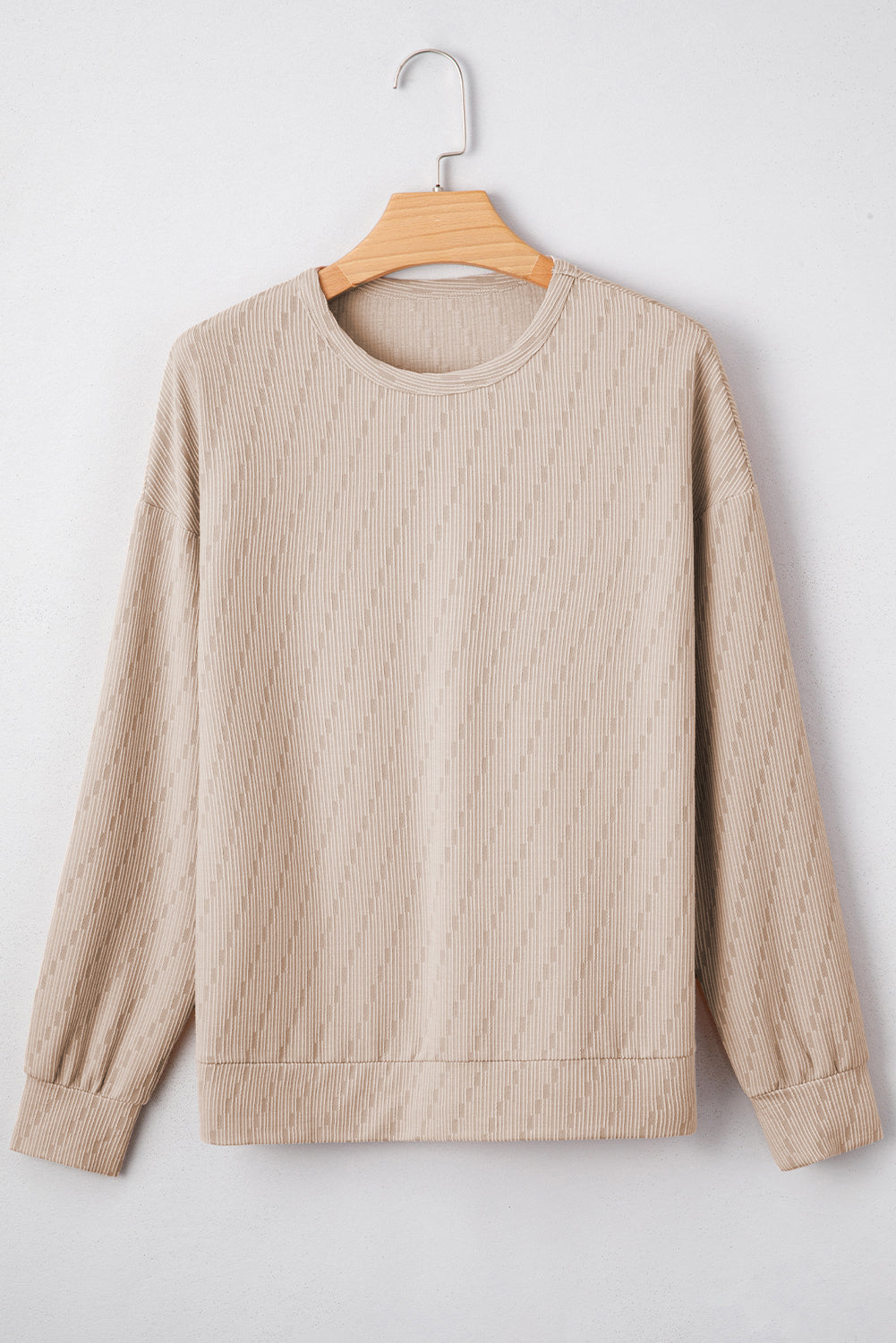 Textured Long Sleeve Top - eAura
