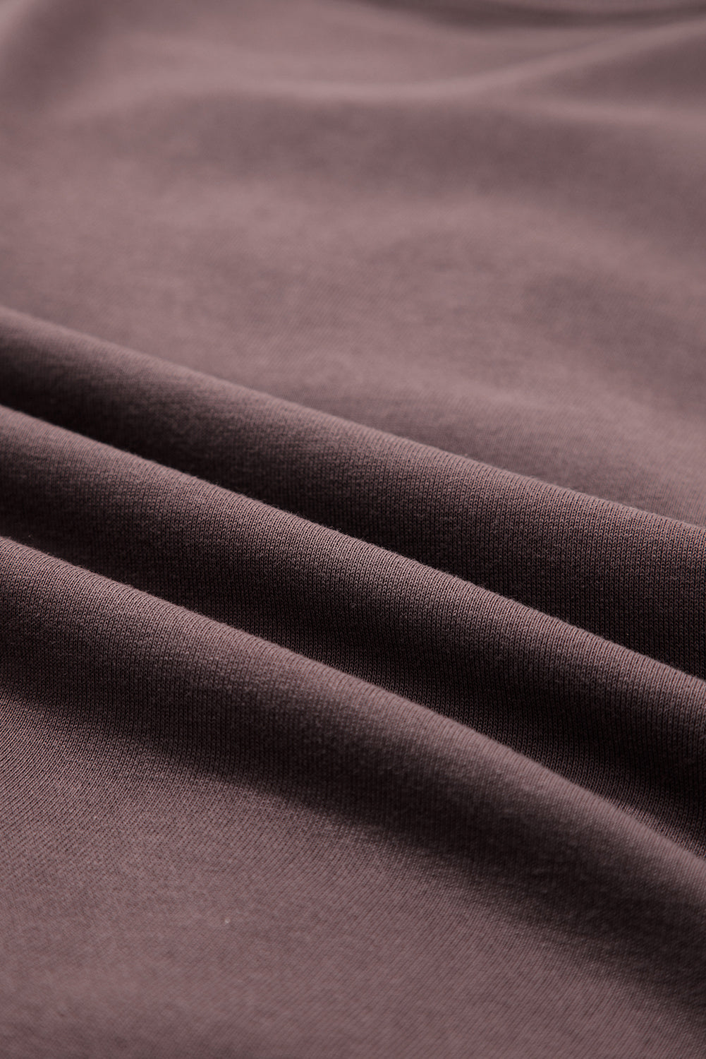 Terry Bow Pattern Drop Shoulder Sweatshirt