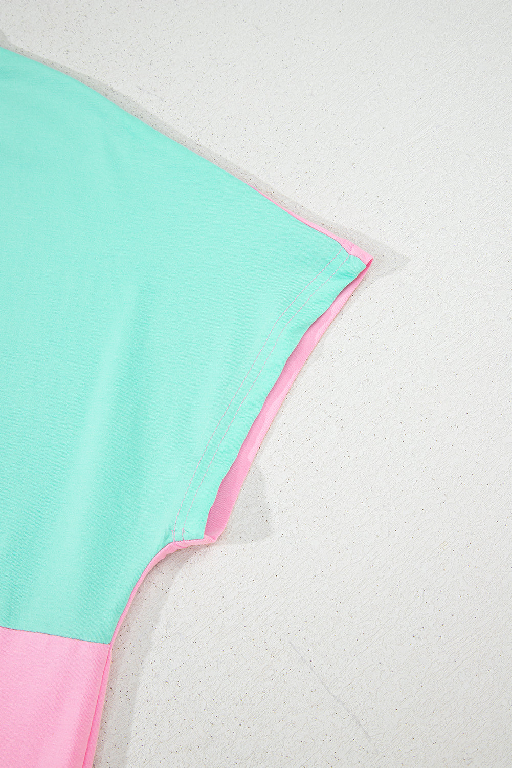 Myosotis Two Tone Half Buttons Collared T Shirt eAura