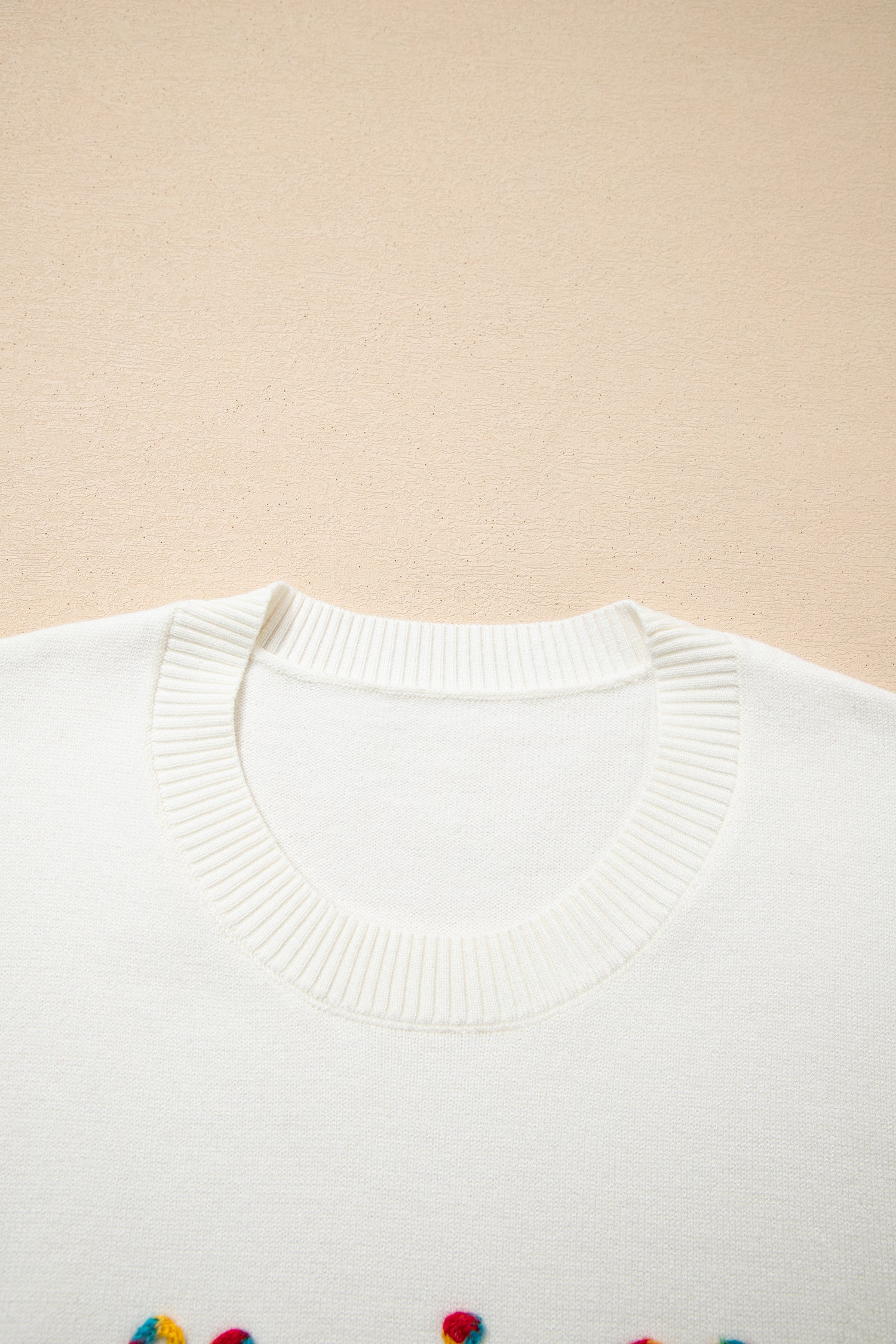 Colourful Holly Jolly Christmas Knit Loose Sweater - eAura