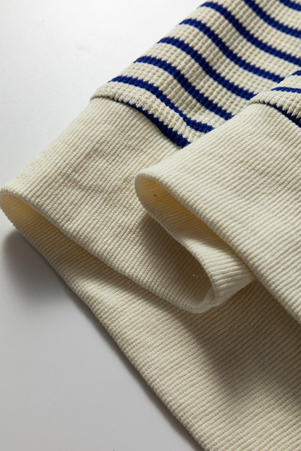 Elbow Patched Crew Neck Drop Shoulder Sweatshirt - eAura