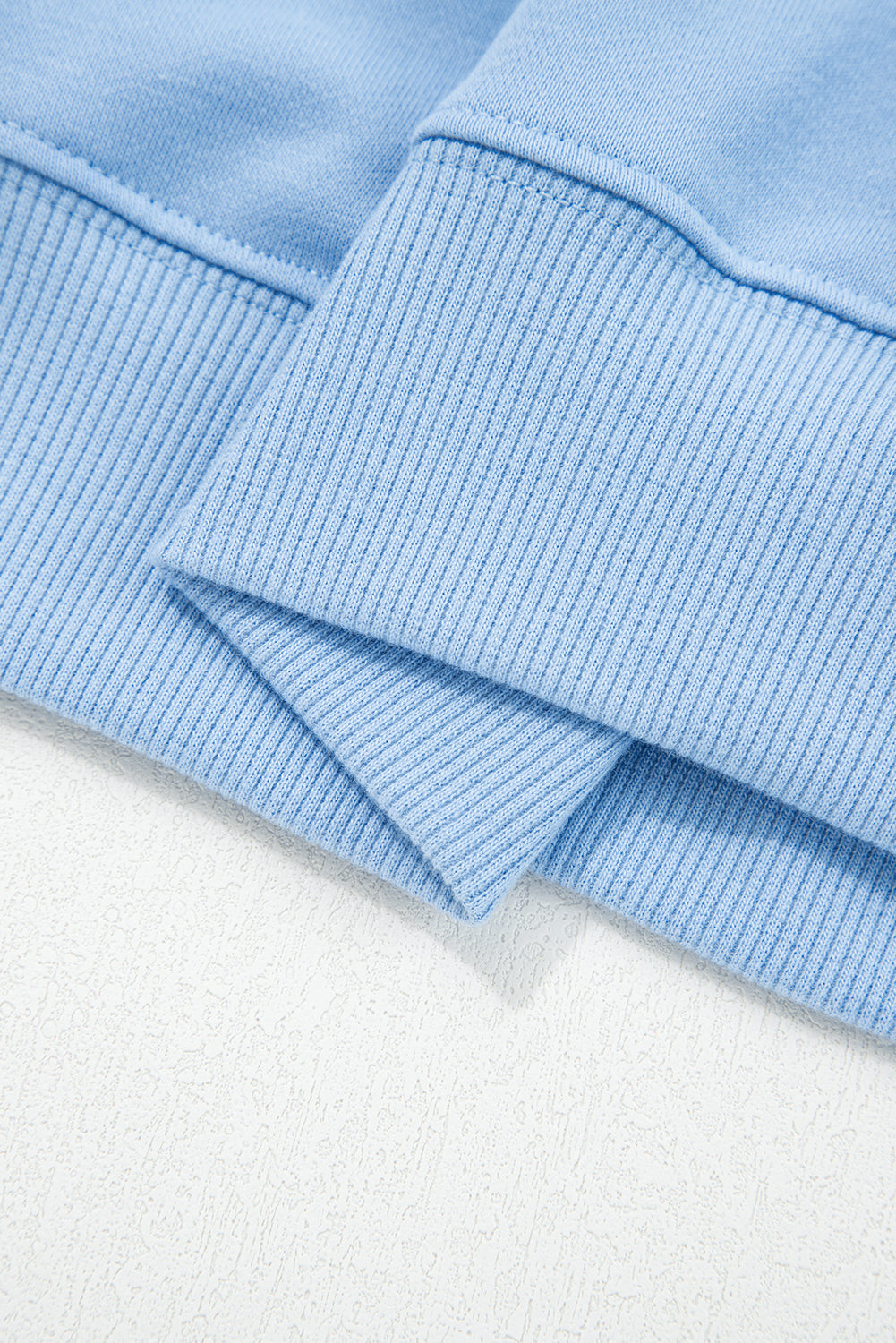 Floral Patchwork Drop Shoulder Pullover and Sweatpants Lounge Set - eAura