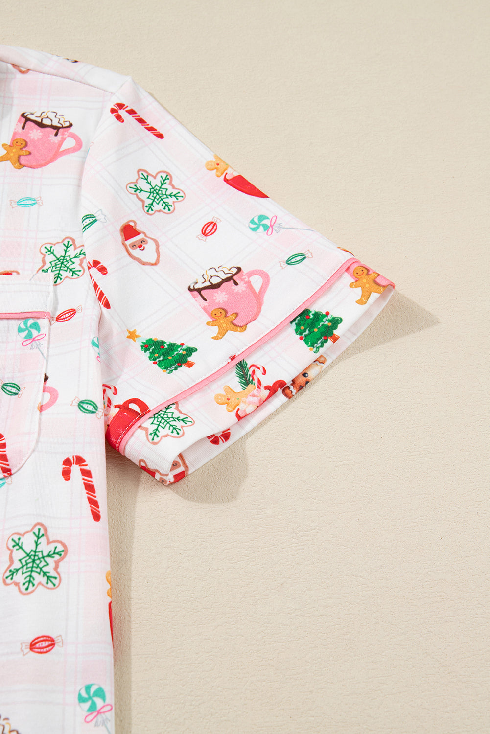 Pink Christmas Spirit Pyjama Set - eAura