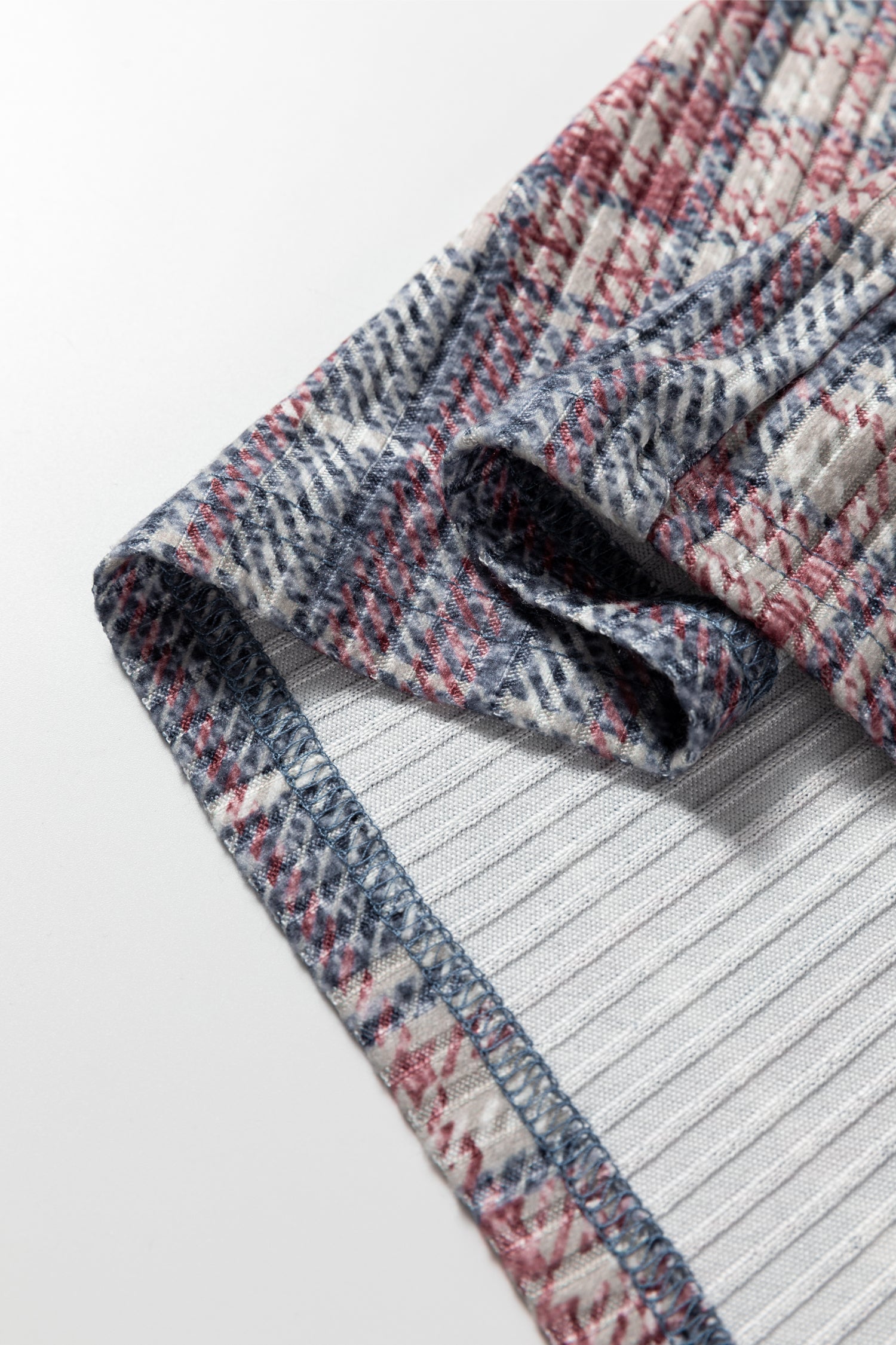 Multicolour Plaid Textured Chest Pocket Shirt - eAura