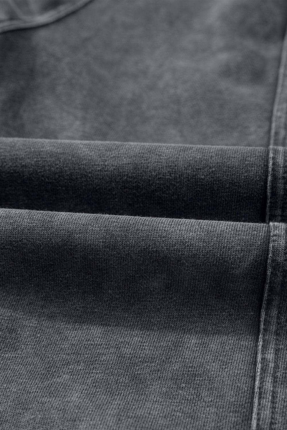 Mineral Wash Jogger Style High Waist Casual Pants - eAura