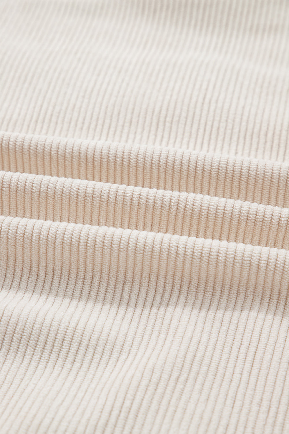 Merry Little Thing Corded Letter Graphic Ribbed Loose Sweatshirt - Tops/Sweatshirts & Hoodies