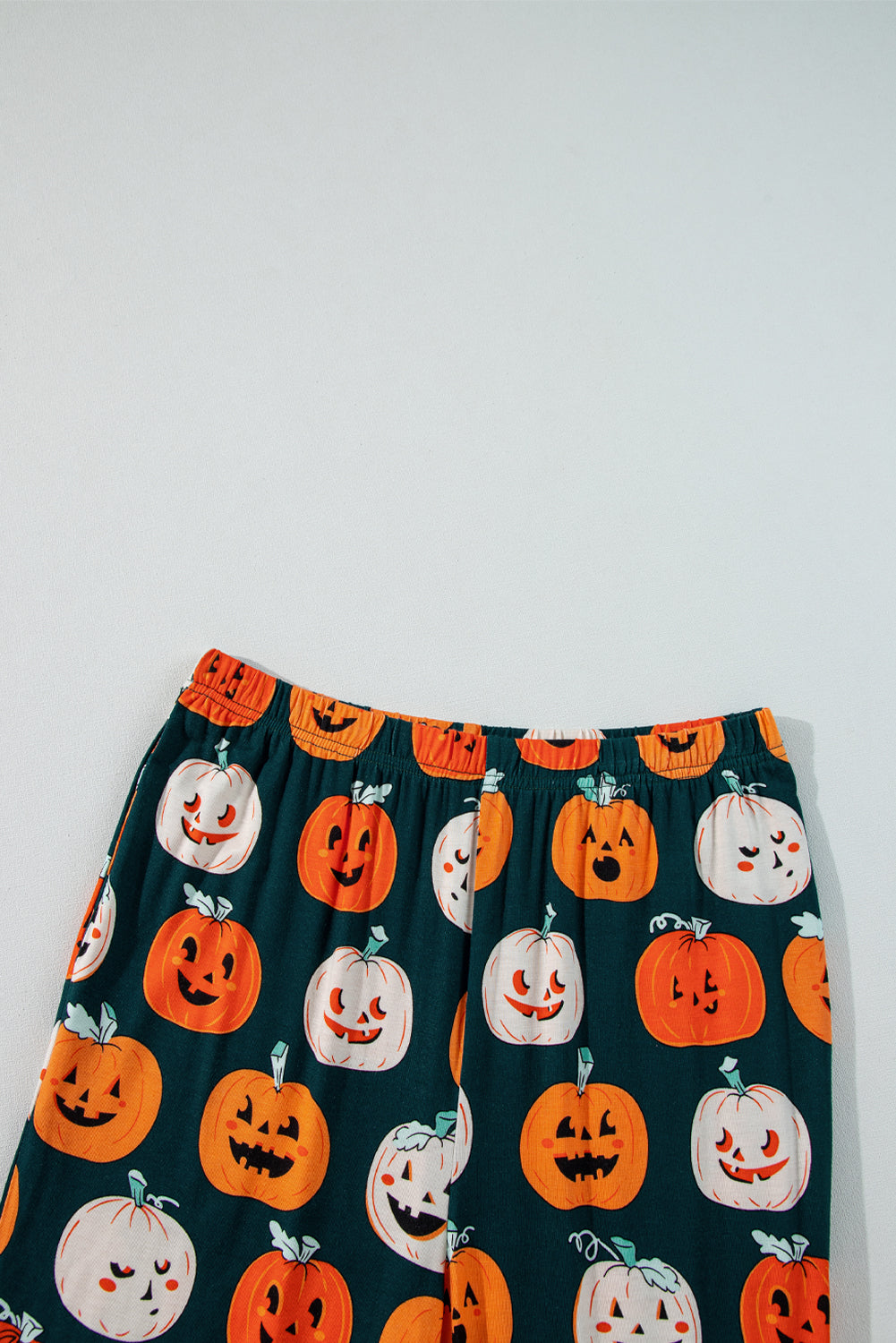 Halloween Pattern Short Sleeve Shirt Pyjama Set eAura