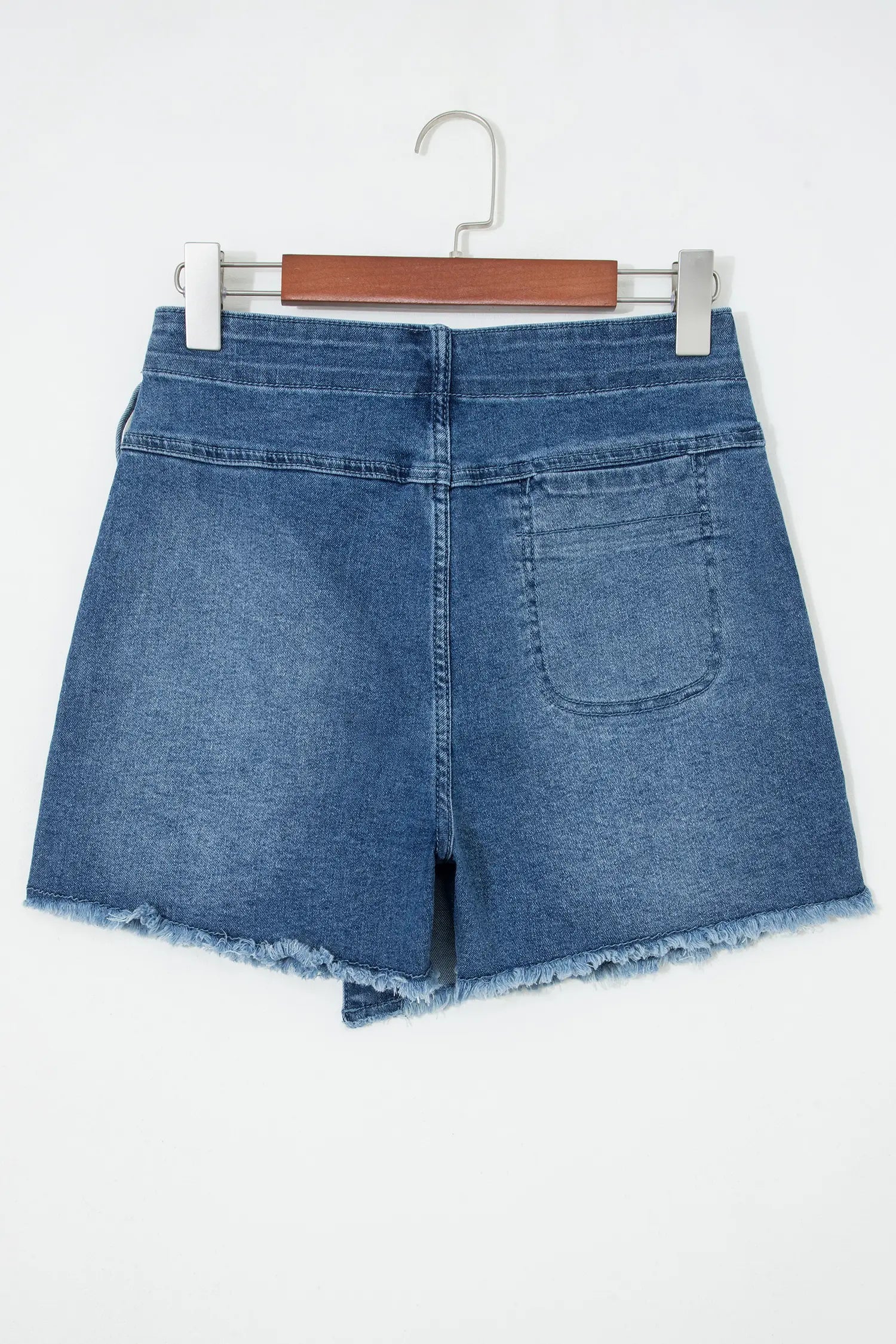 Ashleigh Blue Wrapped Tied Waist Denim Skort