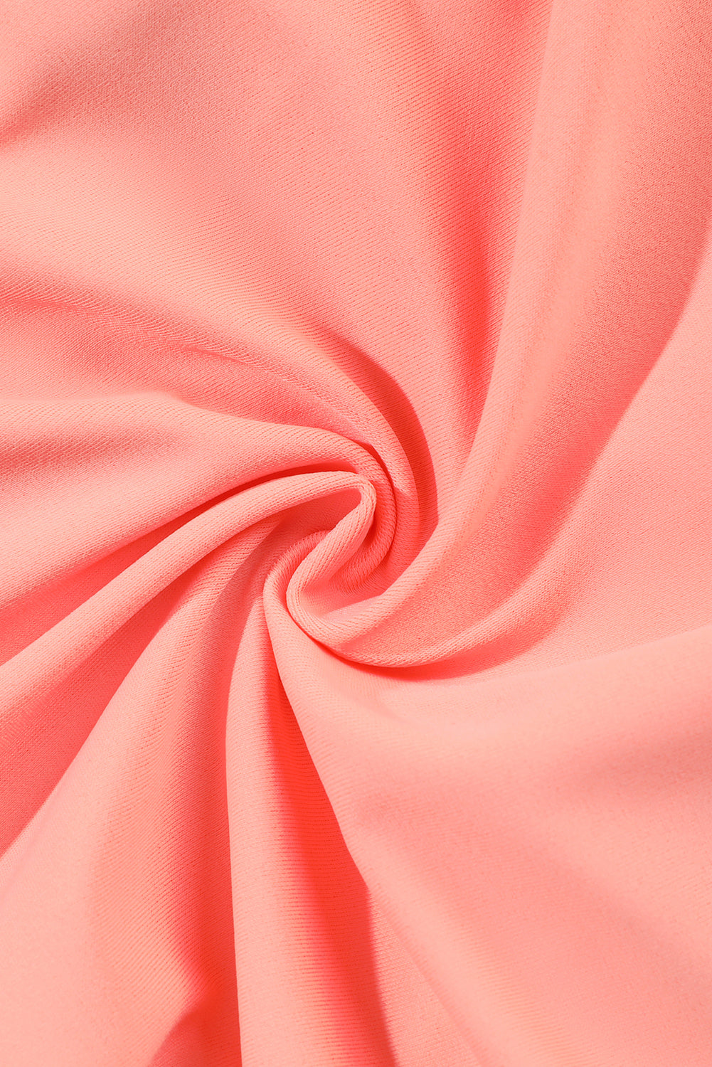 Peach Blossom Striped Patchwork Spaghetti Strap High Waist Bikini Swimsuit eAura