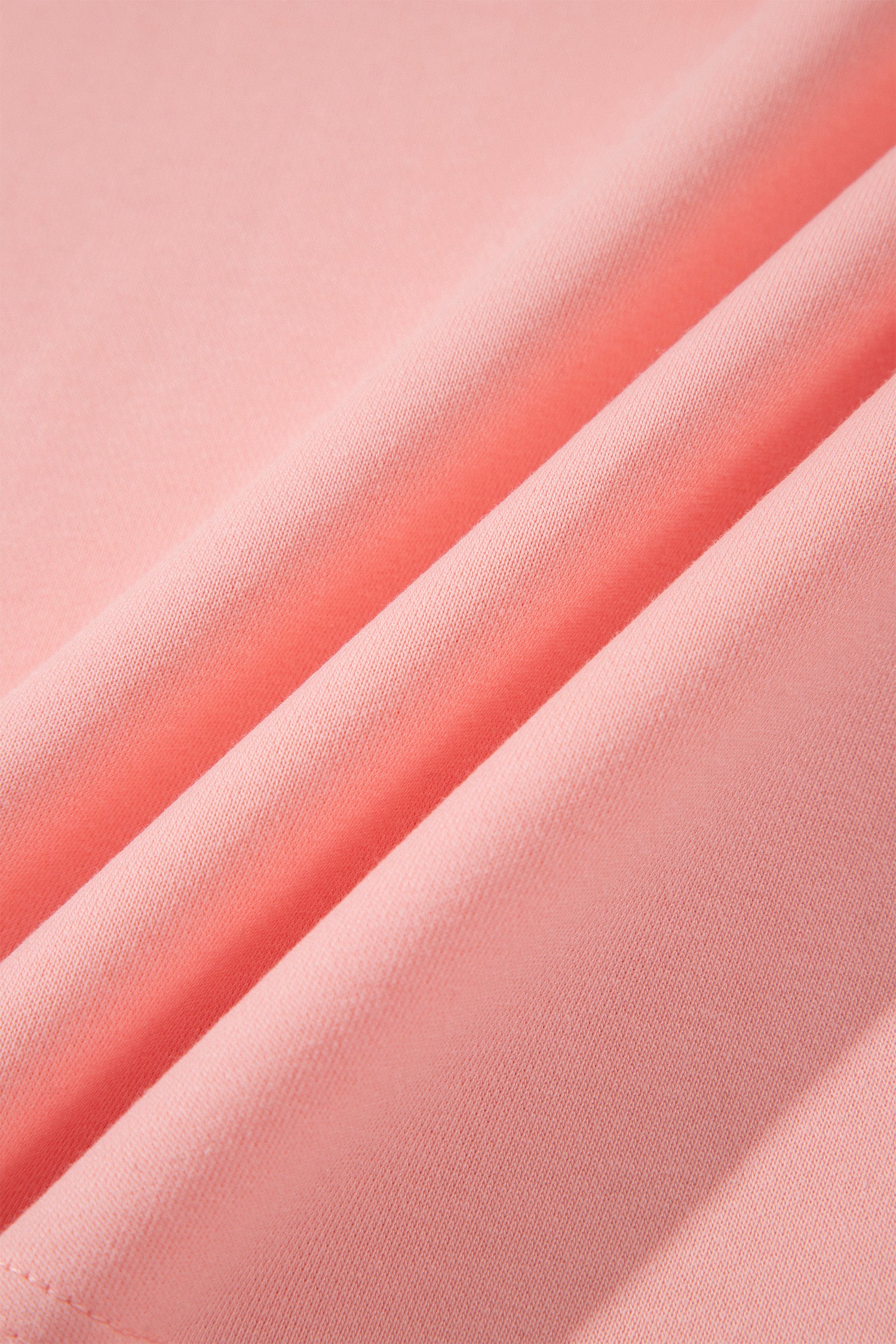 Colorblock Striped Patchwork Long Sleeve Round Neck Blouse – Pink