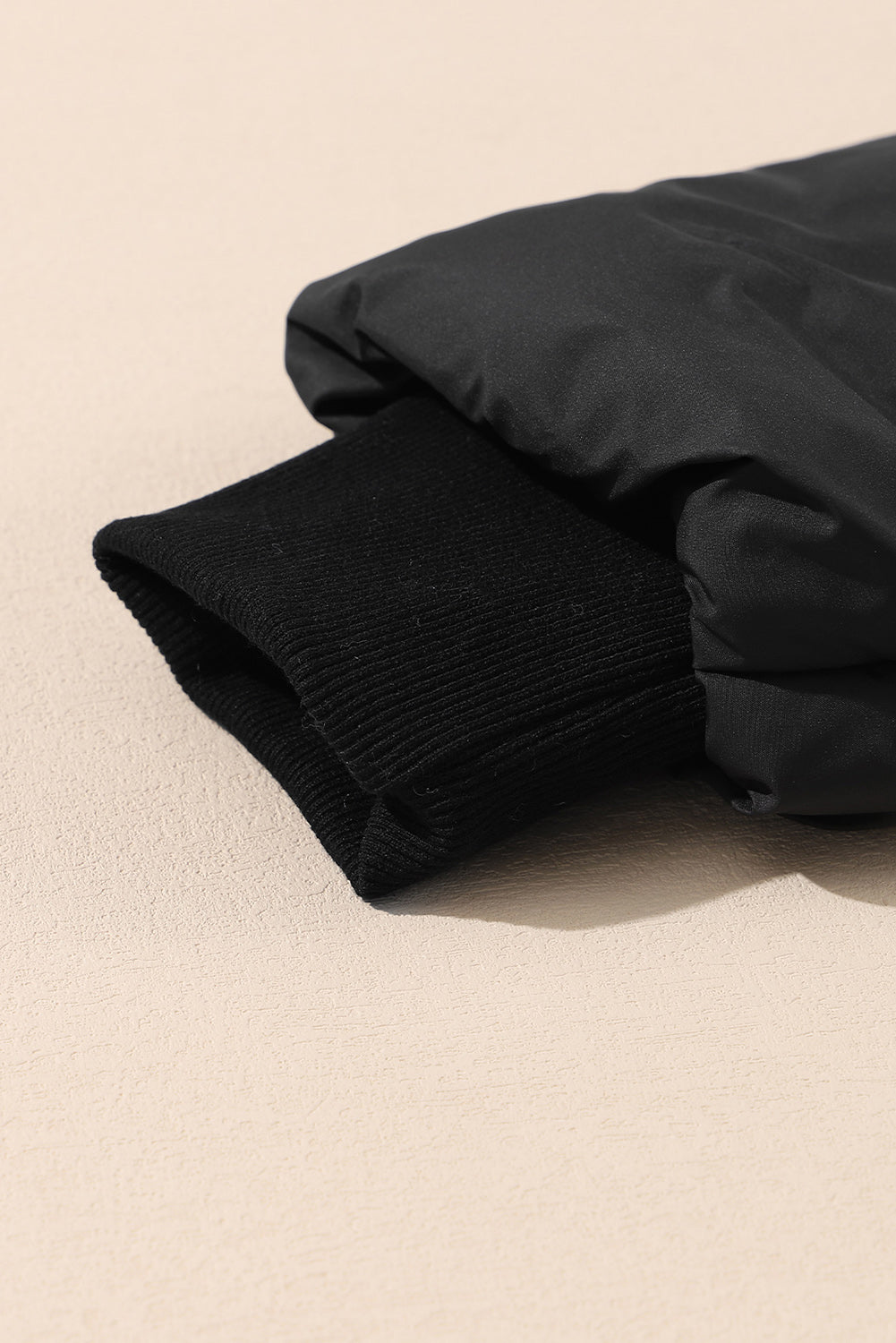 Zip-Up Puffer Jacket With Pockets - eAura