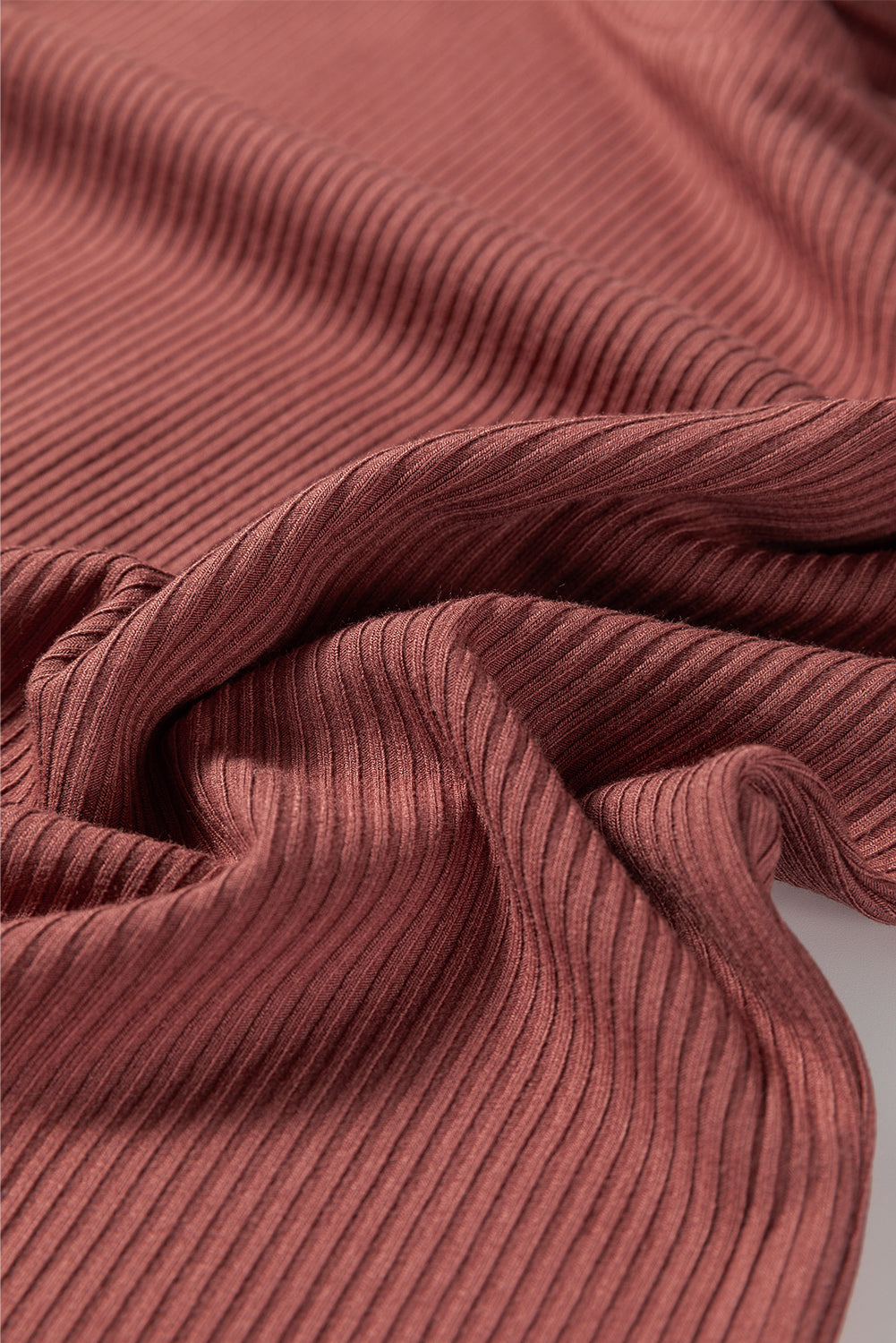 Ribbed Long Sleeve Crew Neck Bodysuit - eAura