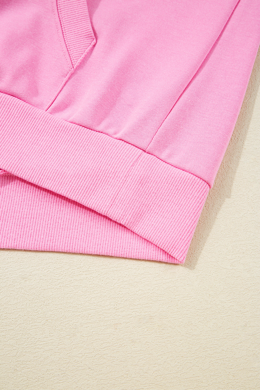 Checkered Kangaroo Pocket Half Zip Hoodie - eAura