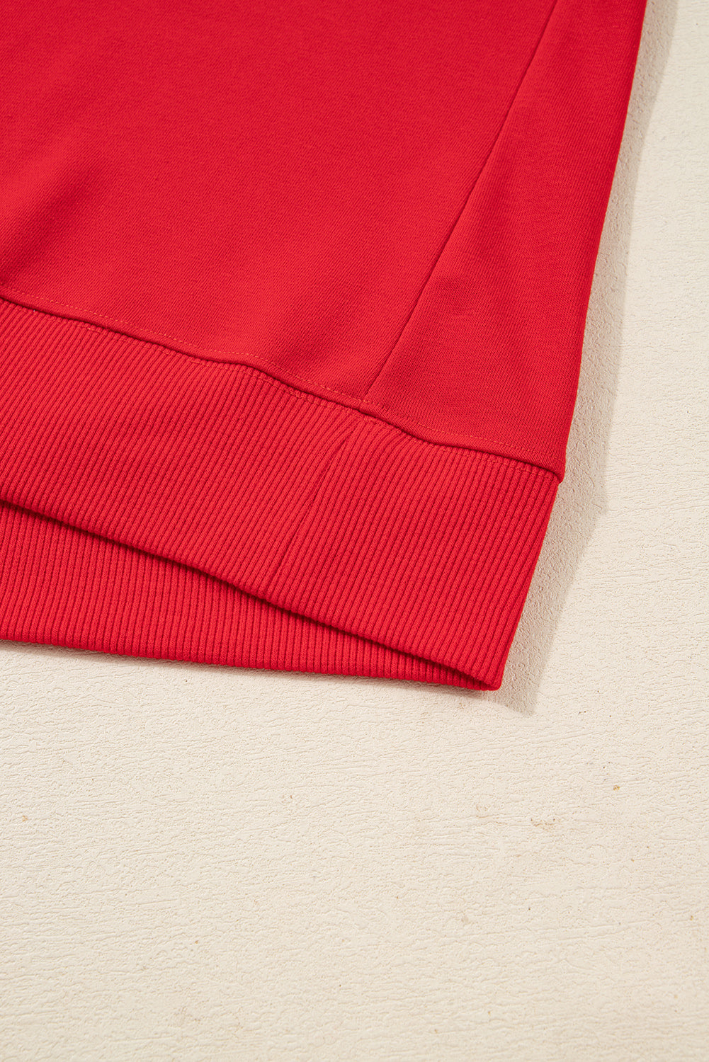 Fiery Red Merry Script Holiday Christmas Graphic Sweatshirt - eAura