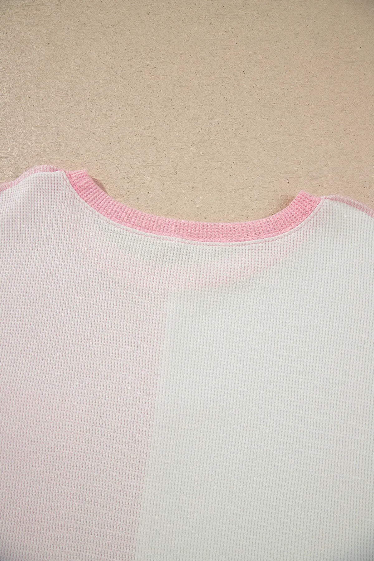 Colourblock Plaid Panel Long Sleeve Plus Size Blouse – Pink
