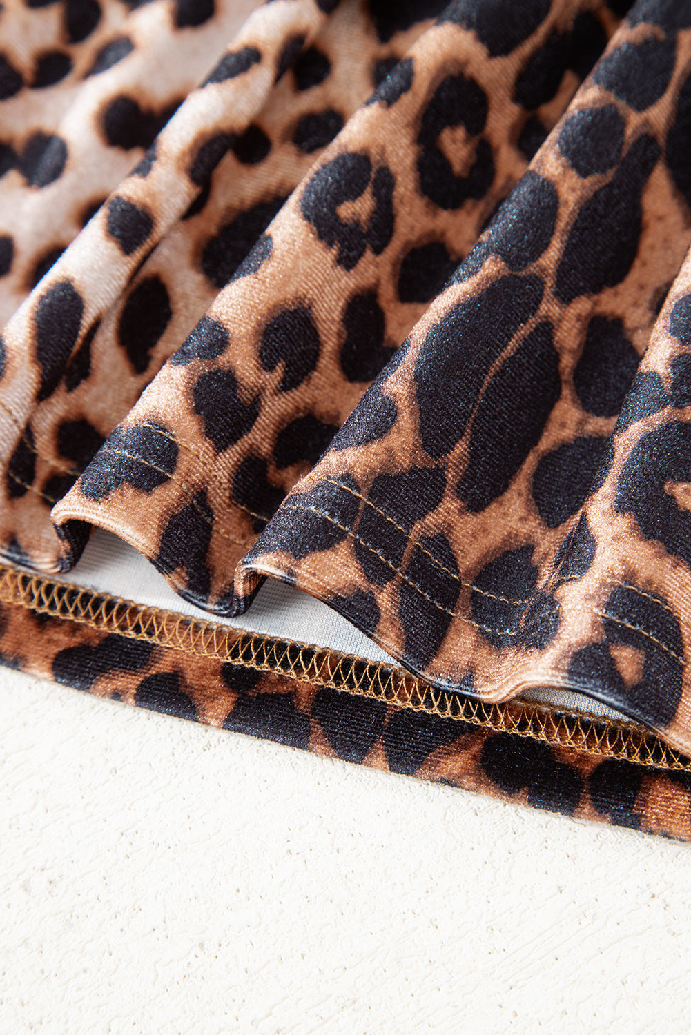 Leopard Tiered Tiered Mini Skirt - eAura