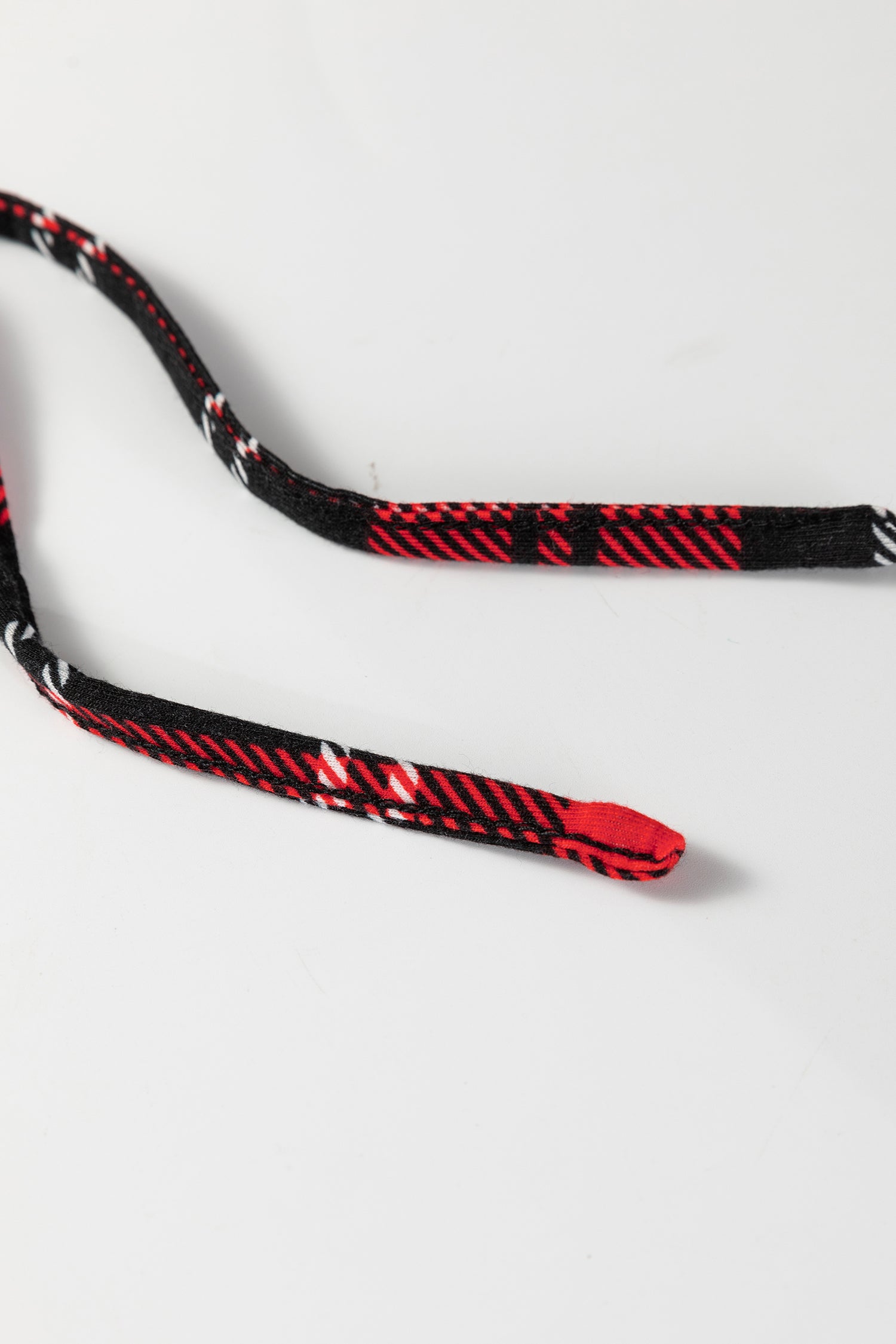 Festive Plaid Print Round Neck Long Sleeve and Bottoms Pyjamas - eAura