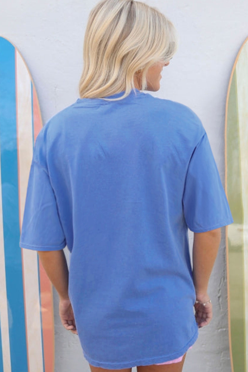 Sky Blue Rodeo Forever Western Graphic Tee eAura