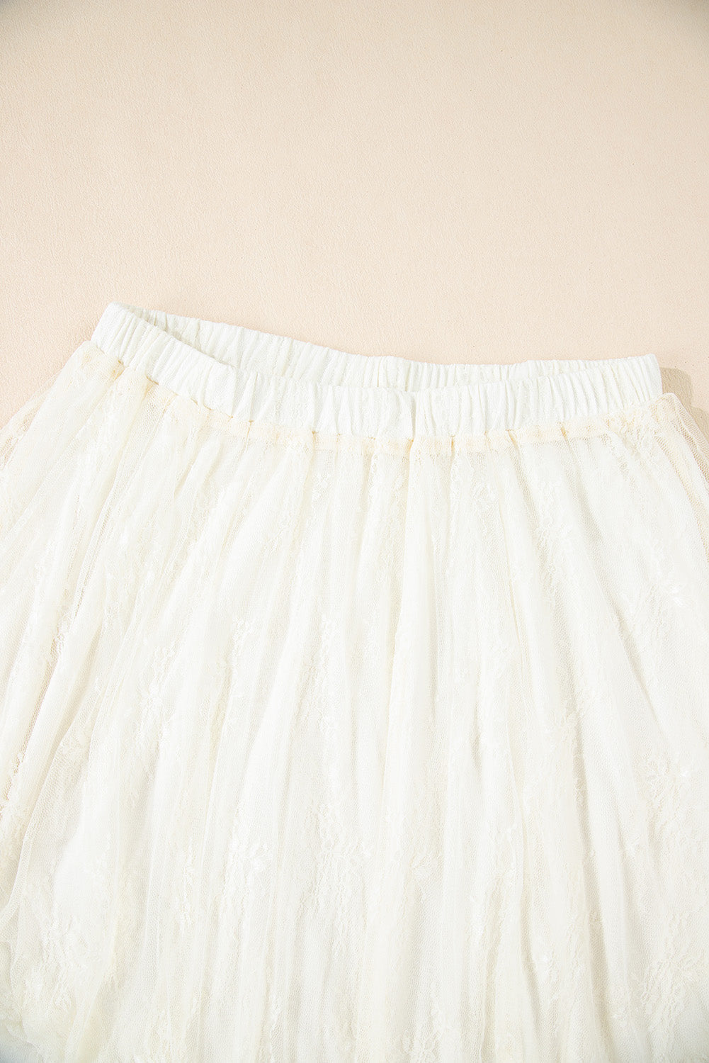 Lace Cascading Tiered High Waist Maxi Skirt - eAura