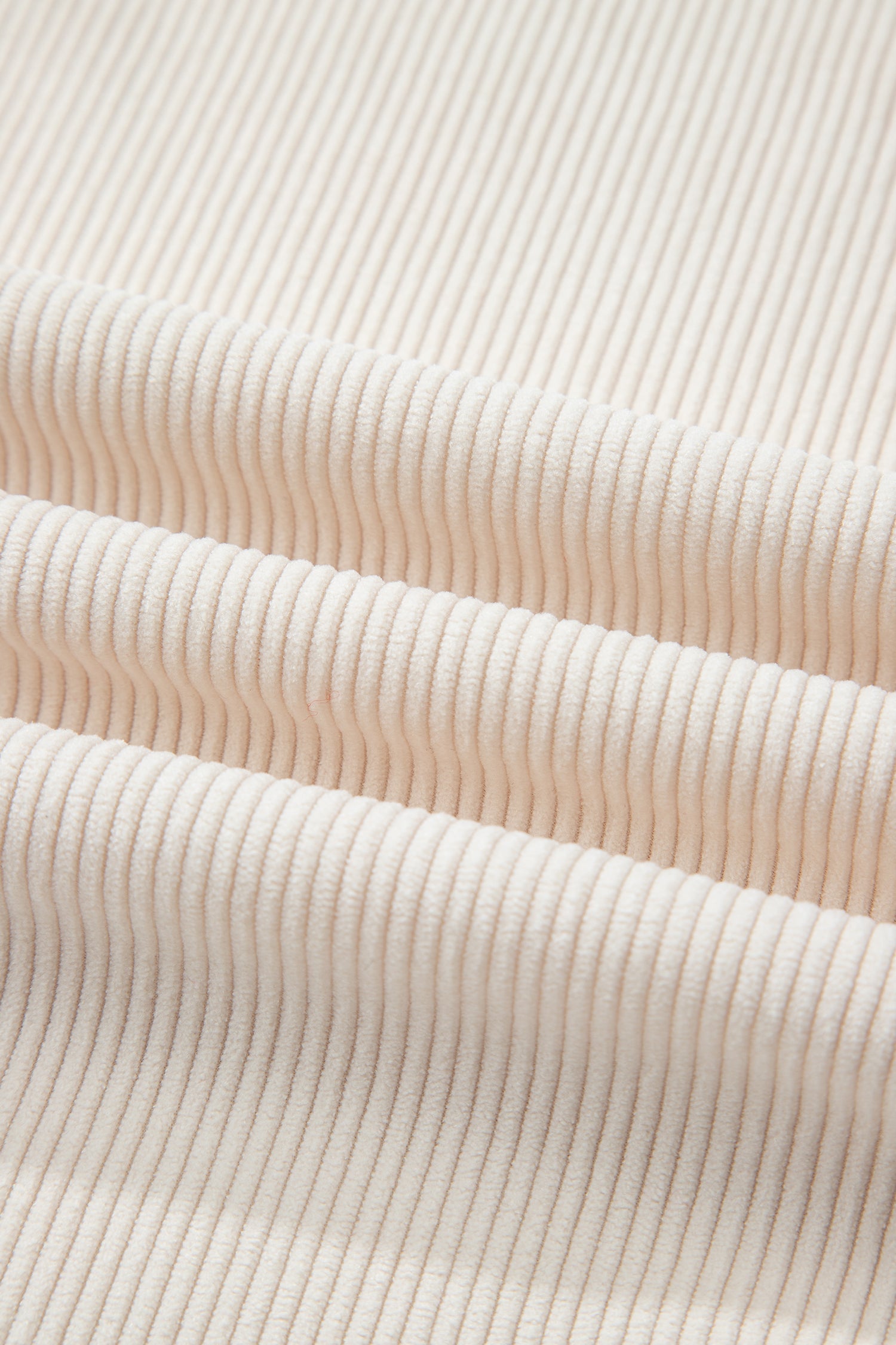 Drawstring Elastic Waist Casual Soft Corduroy Pants - eAura