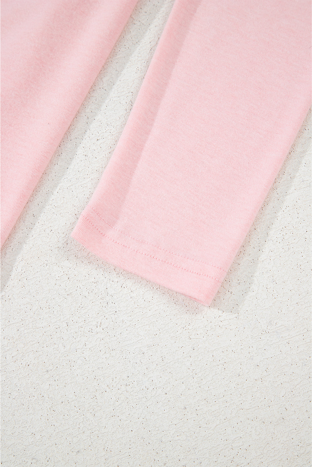 Light Pink 3-Piece Cozy Knit Lounge Set Pyjamas eAura