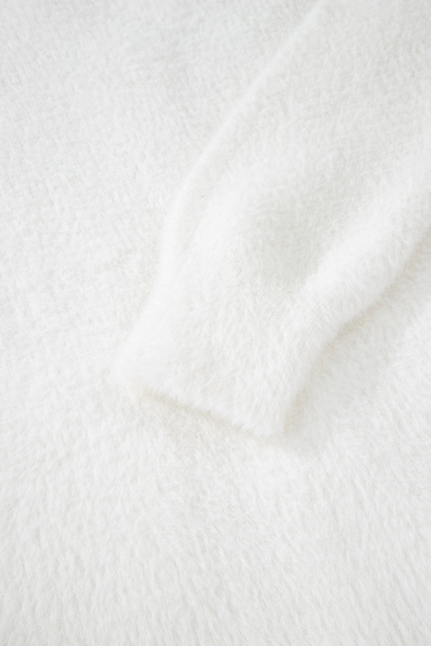 Fuzzy Buttoned Front Midi Cardigan - eAura