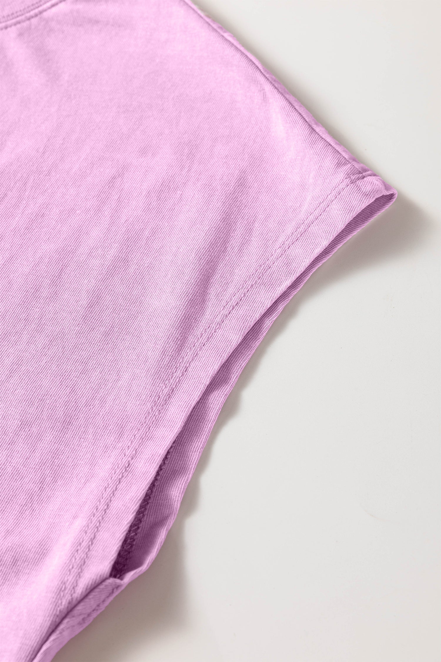 Mineral Wash Cotton Shorts & Tee Co-ord Set