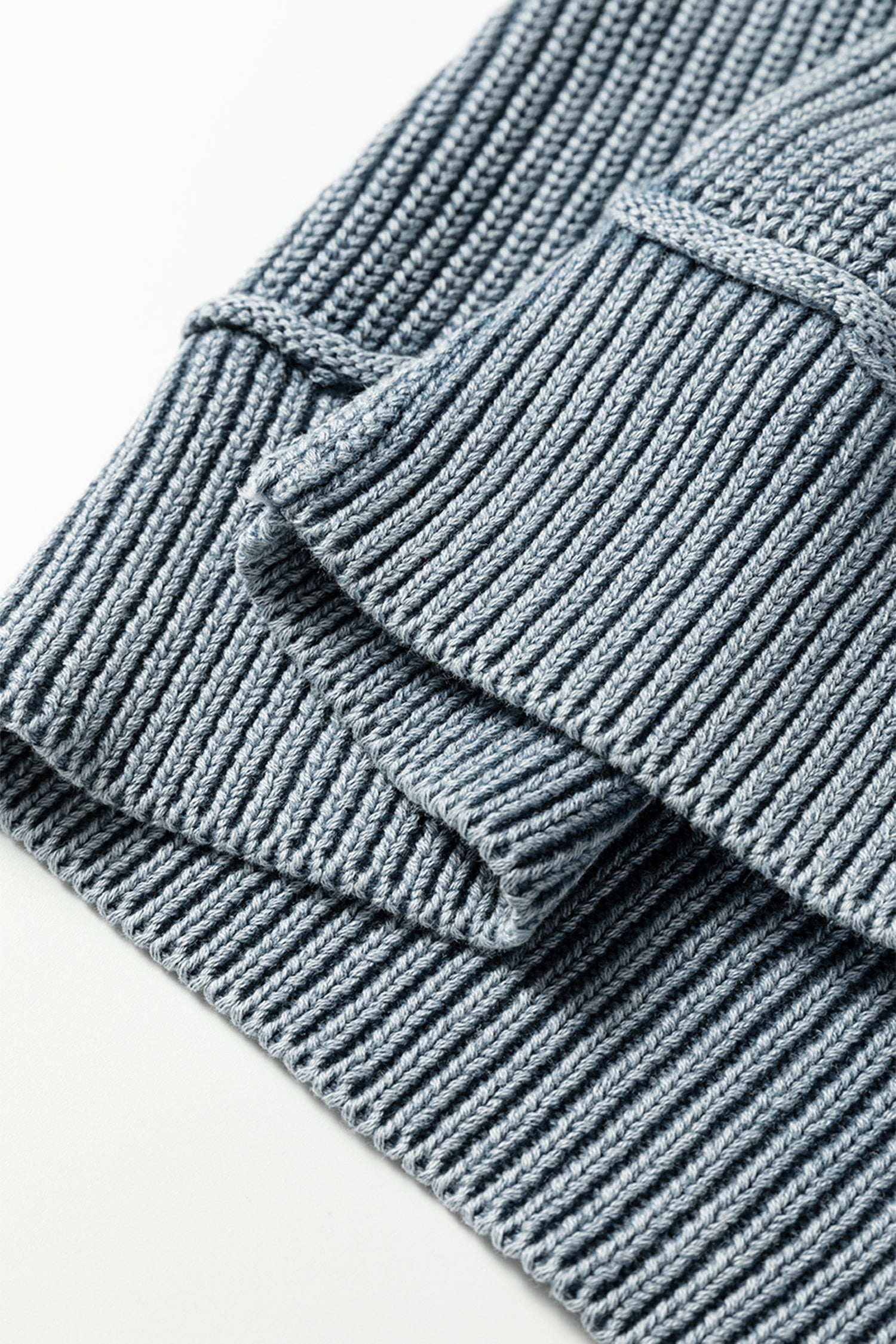 Mineral Wash Exposed Seam Patchwork Knit Open Sweater Cardigan - Sweaters & Cardigans/Cardigans