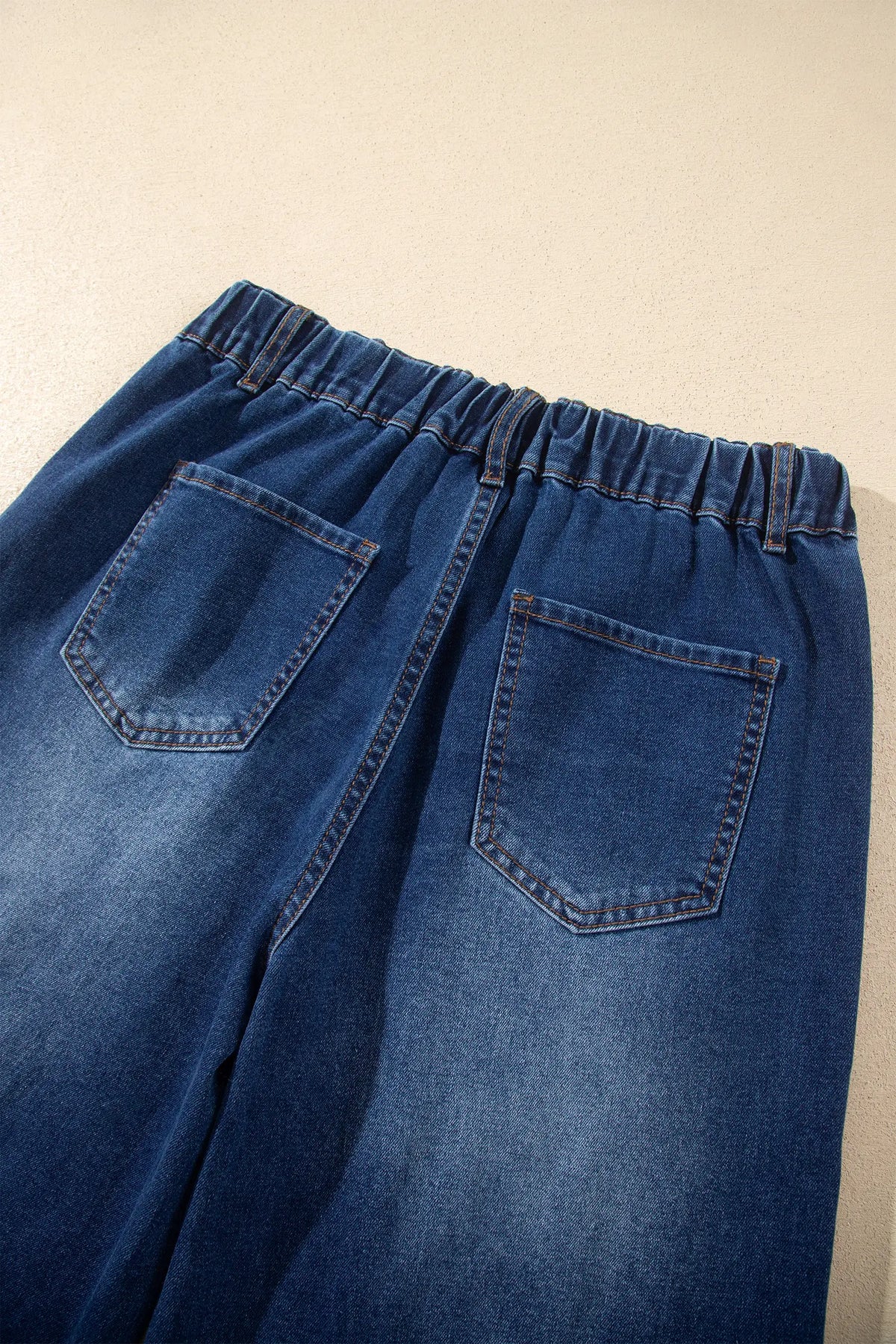 Star Decorated Wide Leg Jeans – Ashleigh Blue