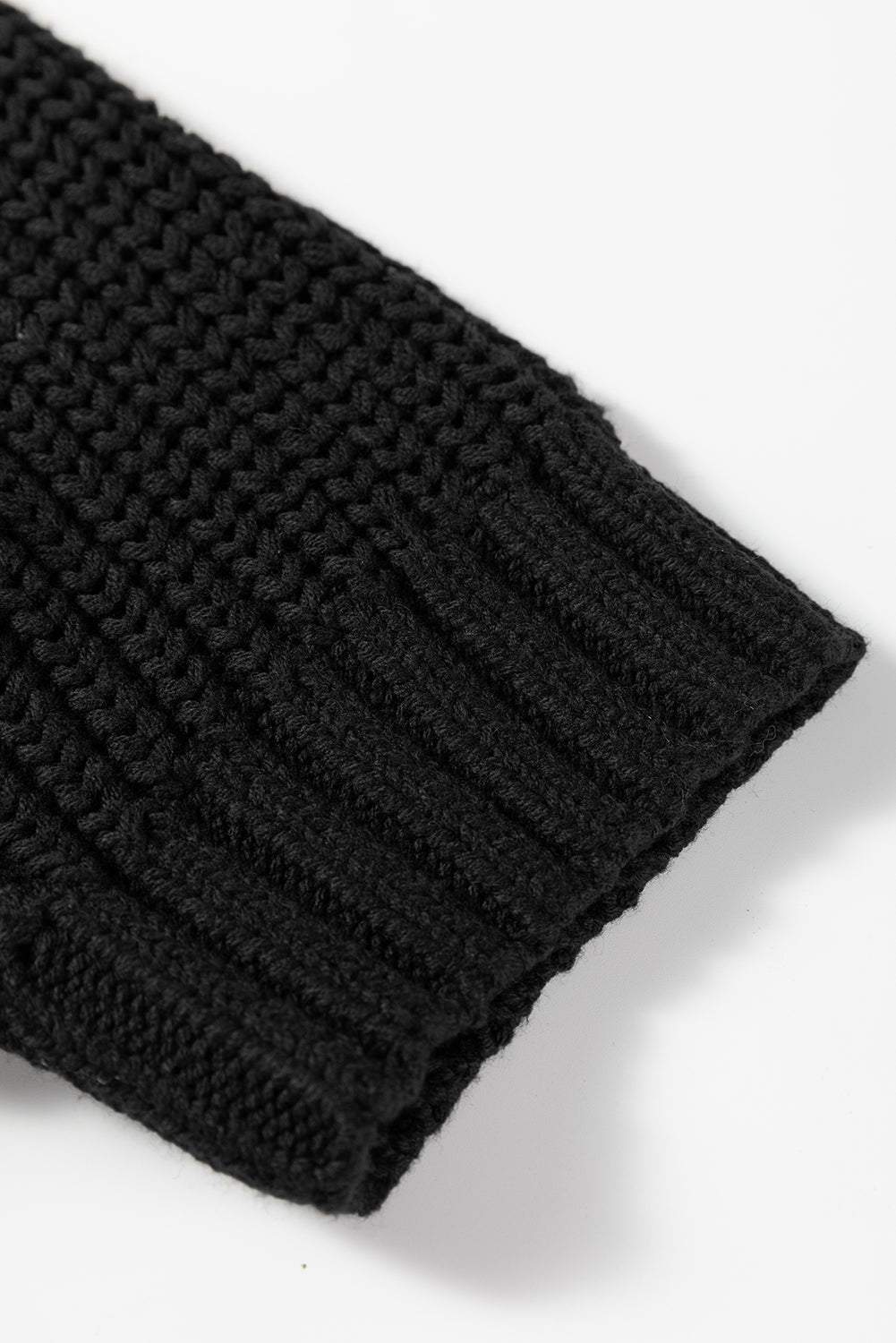 Plaid Lace up Detail Christmas Holiday Puff Short Sleeve Sweater - eAura