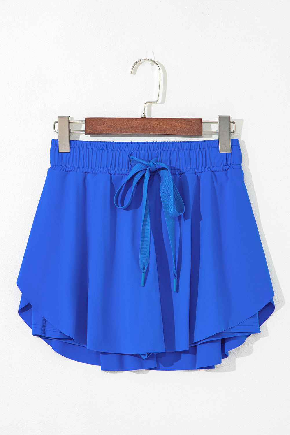 Bonbon Drawstring High Waist Lined Tennis Skorts eAura