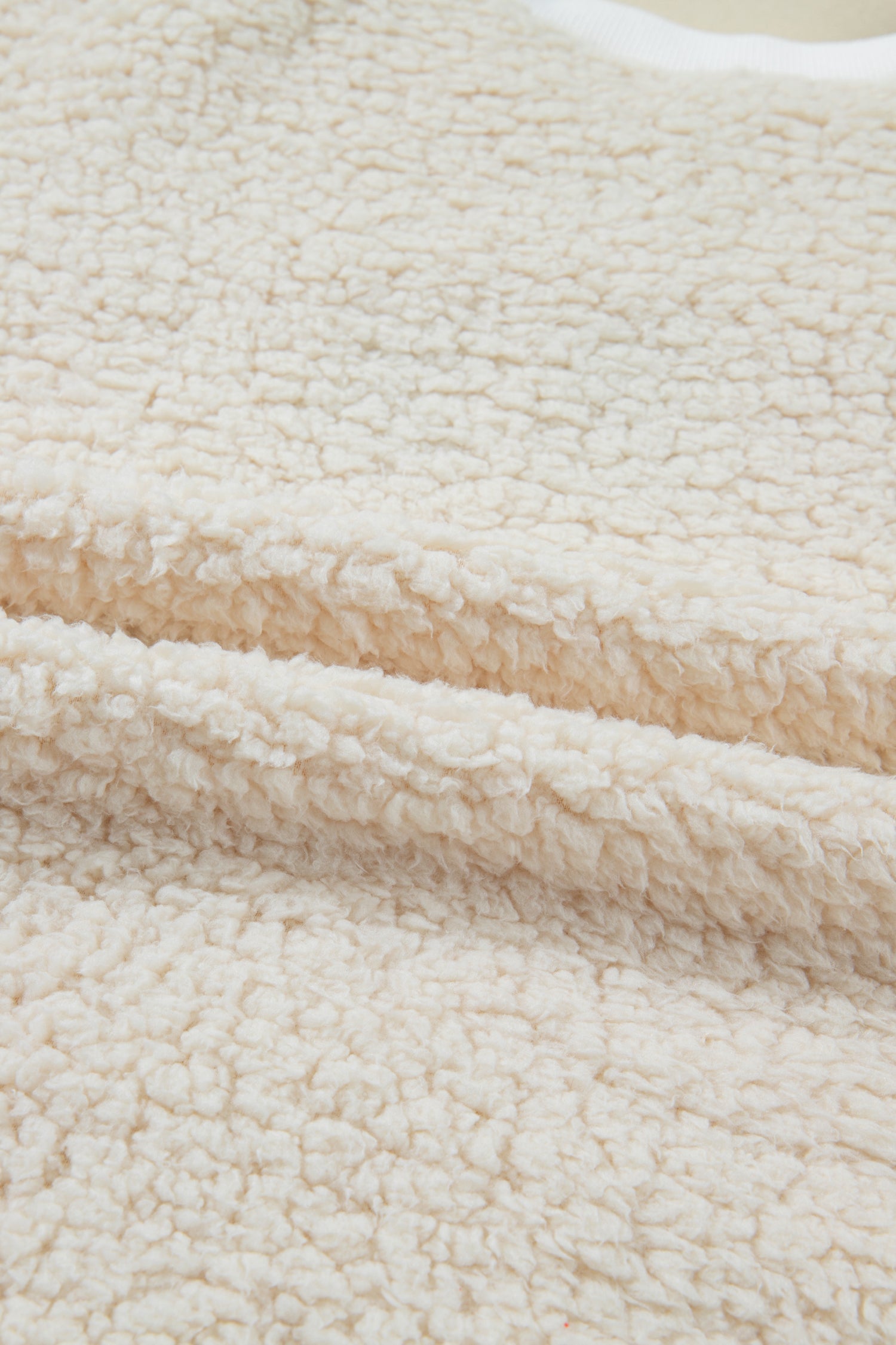 MERRY CHRISTMAS Multicoloured Embroidered Sherpa Pullover Sweatshirt - eAura