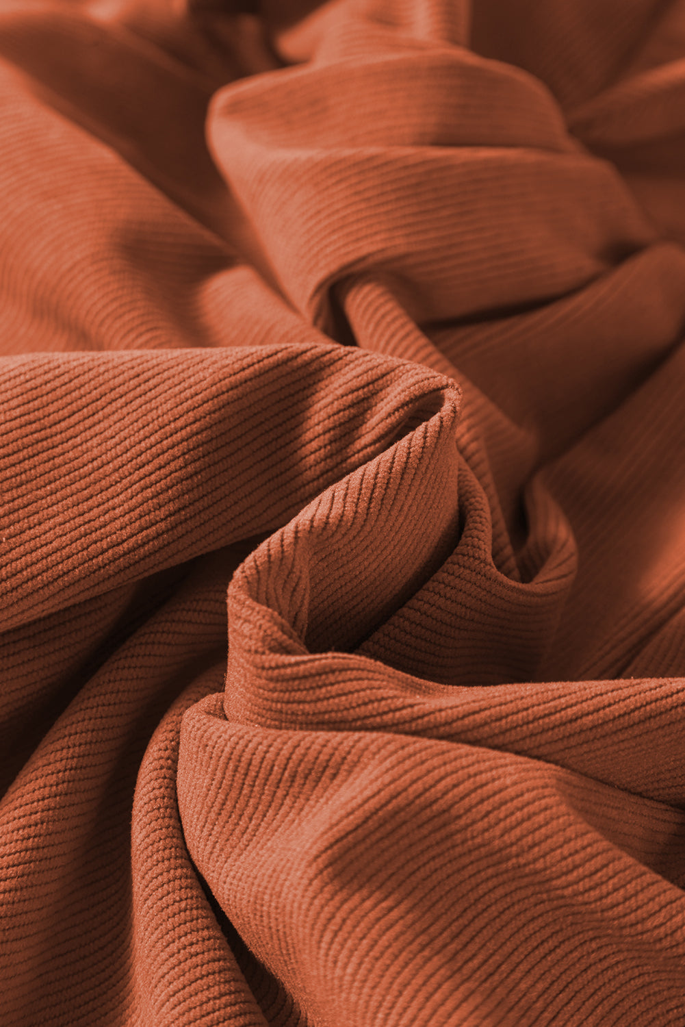 Scallop Detail Pleated Soft Cord Mini Dress - eAura