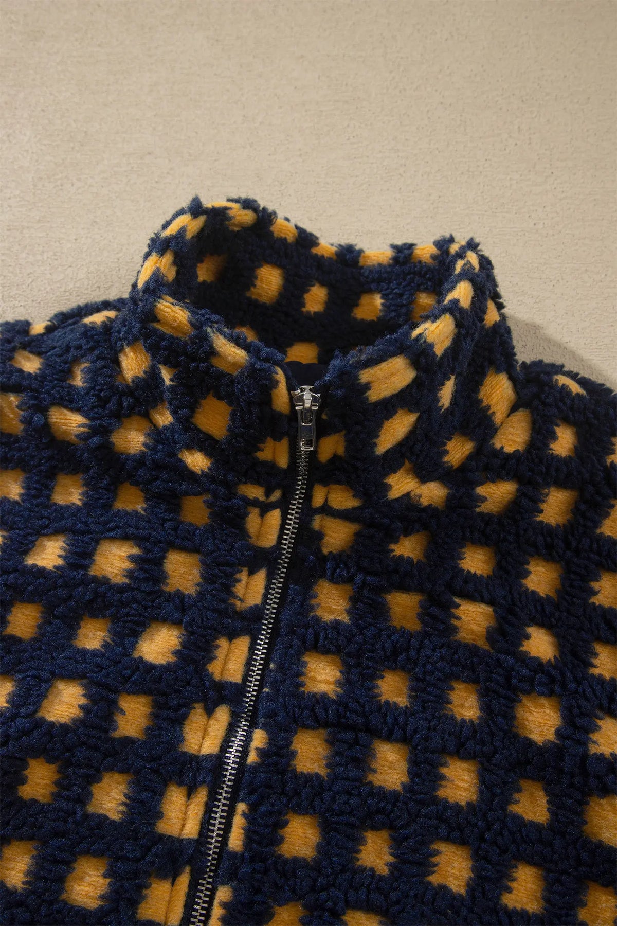 Zip-Up Sherpa Fleece Jacket