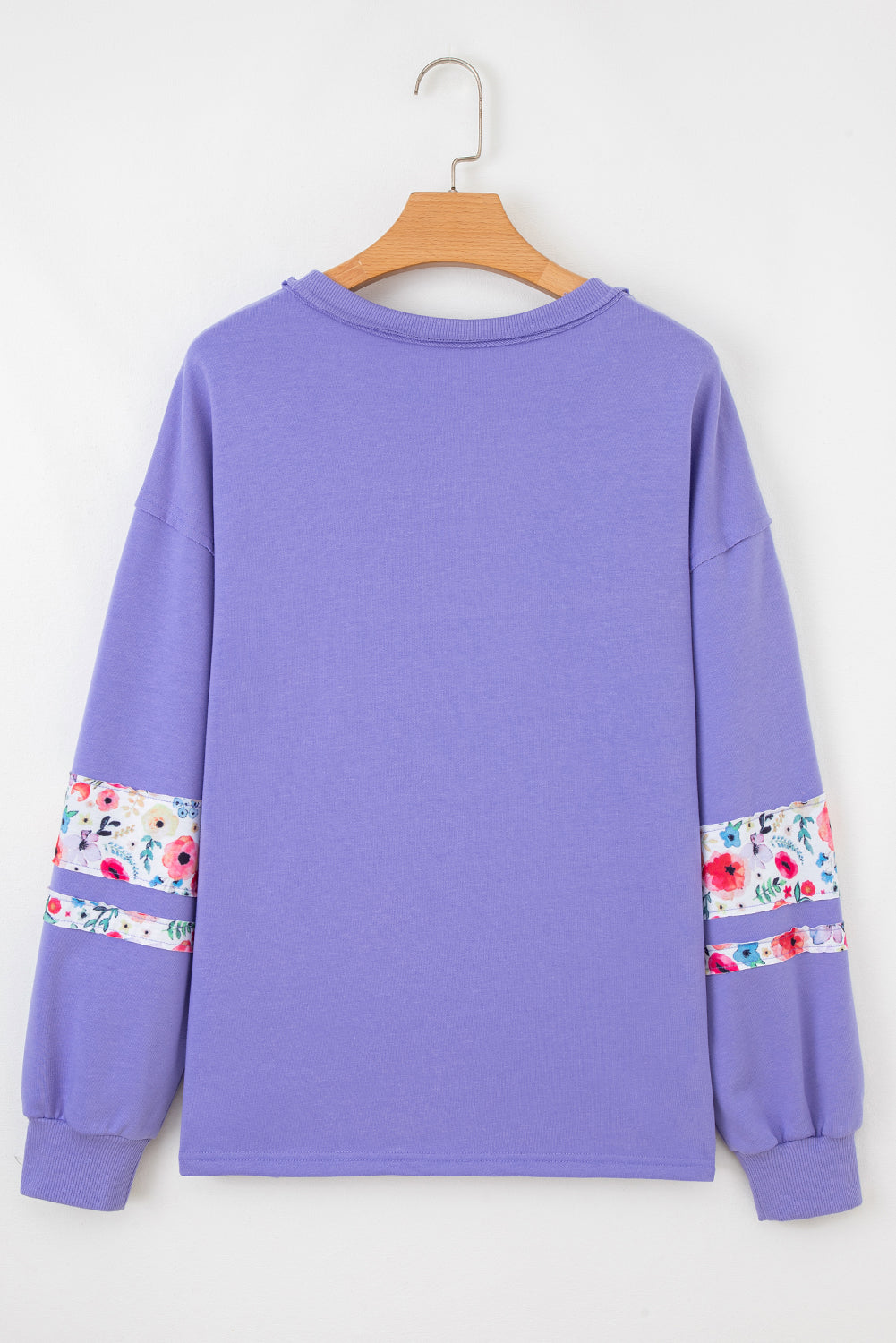 Floral Oversize Pullover Sweatshirt - eAura