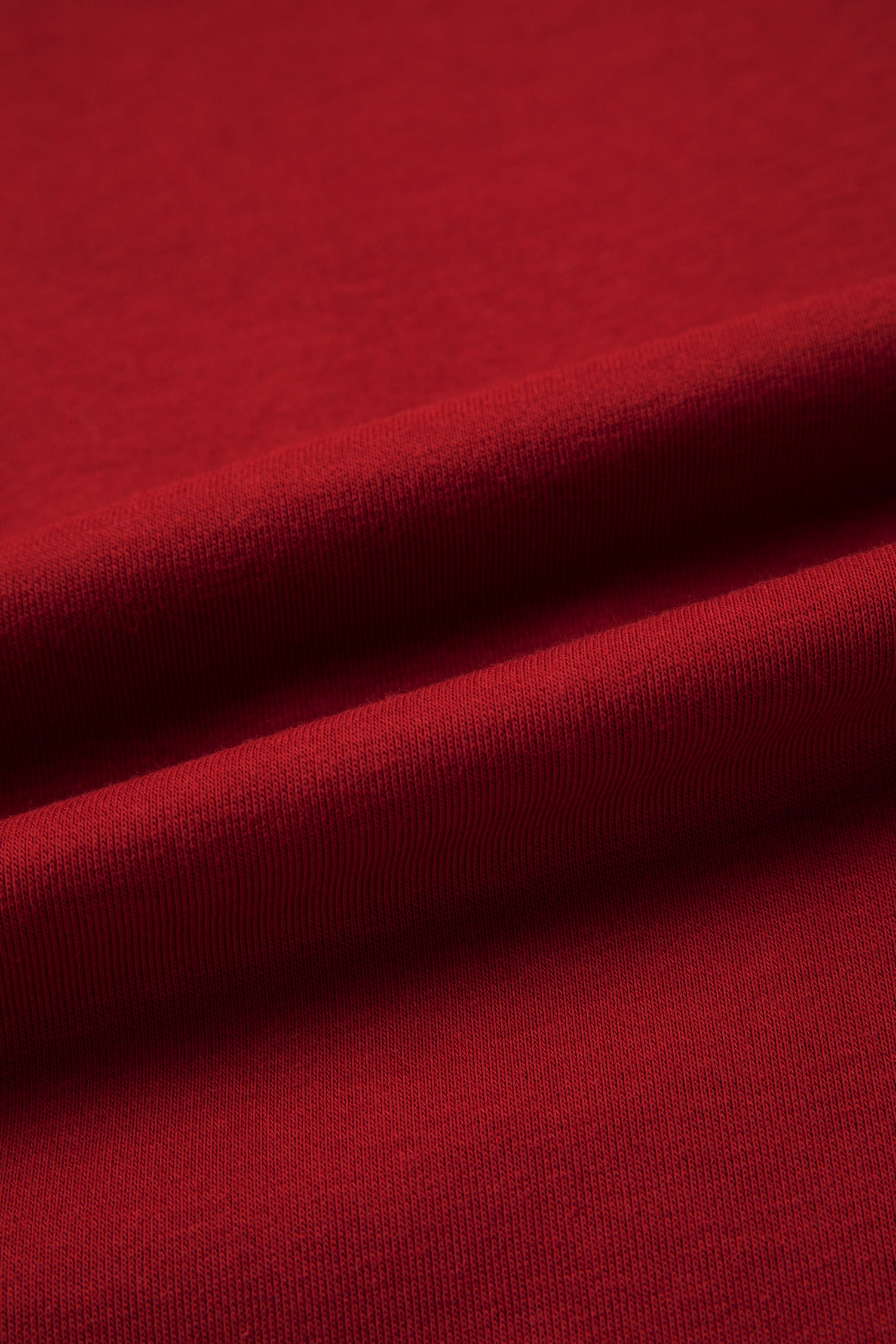 Ribbed Detail Drop Shoulder Cutout Back Sweatshirt – Racing Red