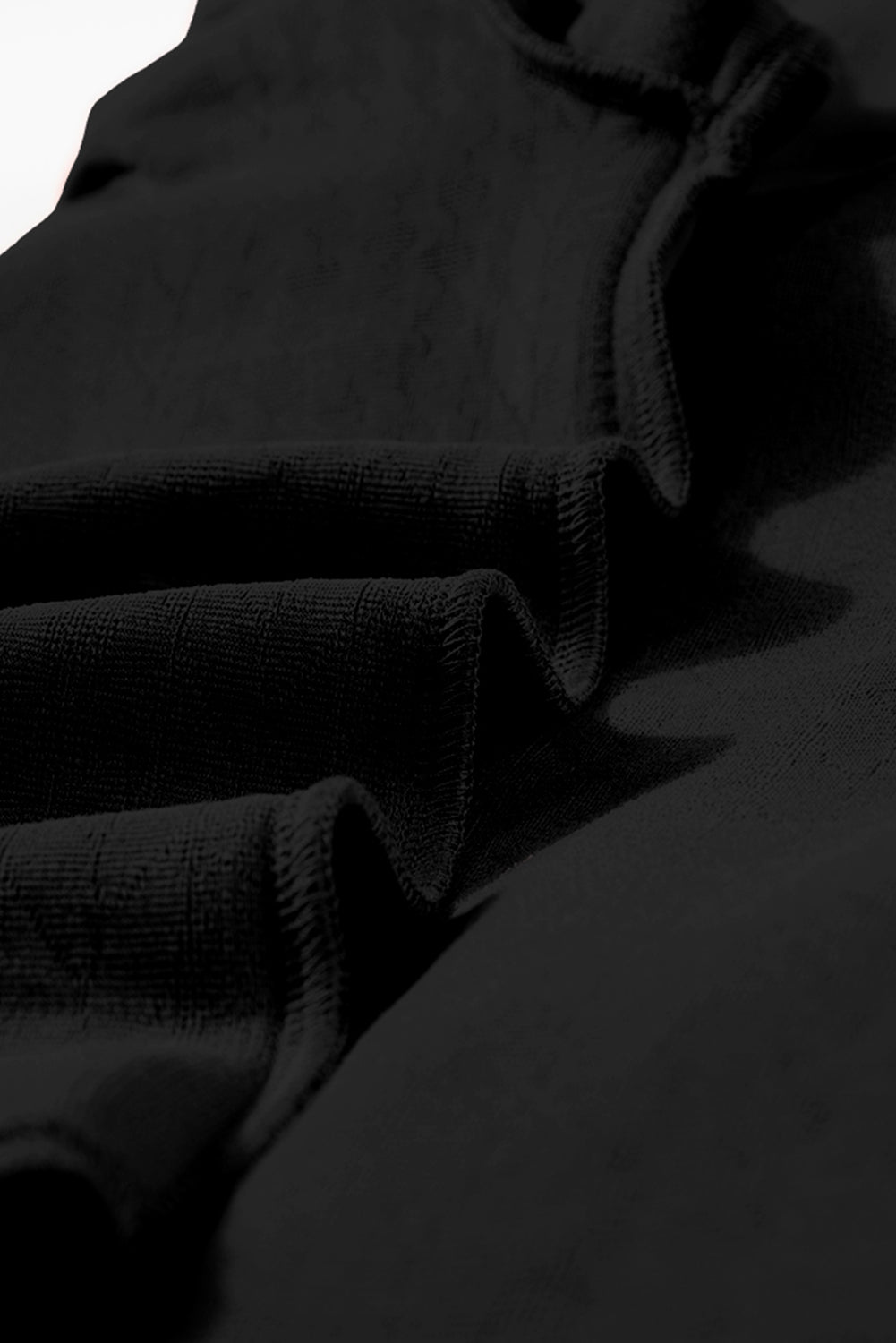 Textured Puff Sleeve Loose Shacket eAura