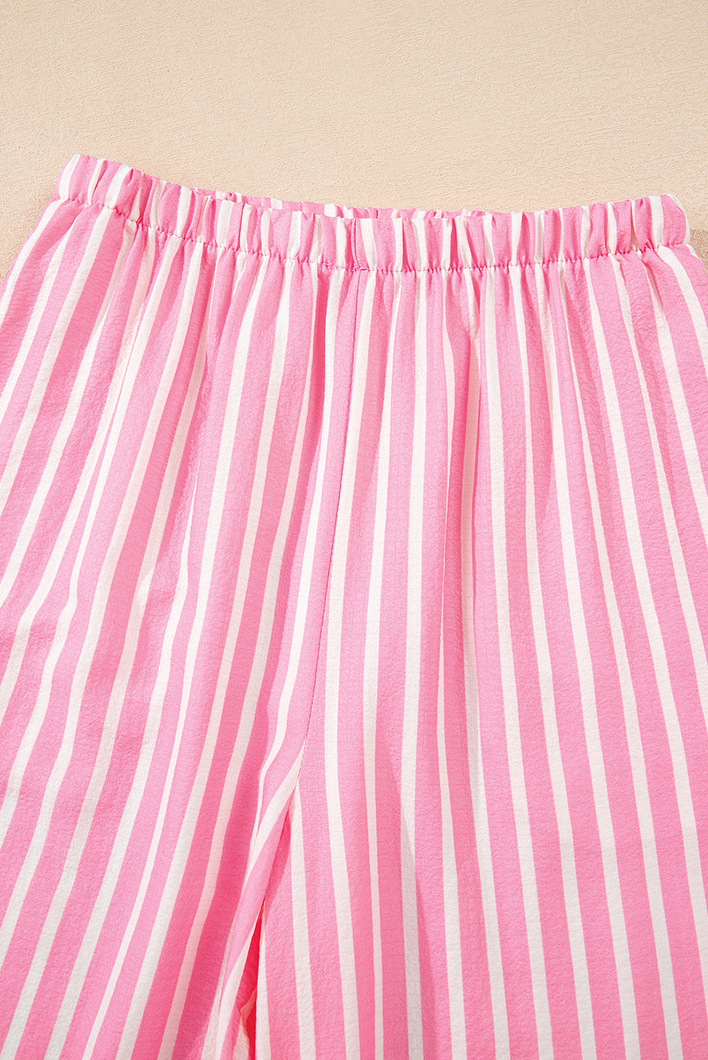 Pink Stripe Long Sleeve Top and Bottoms Pyjamas eAura