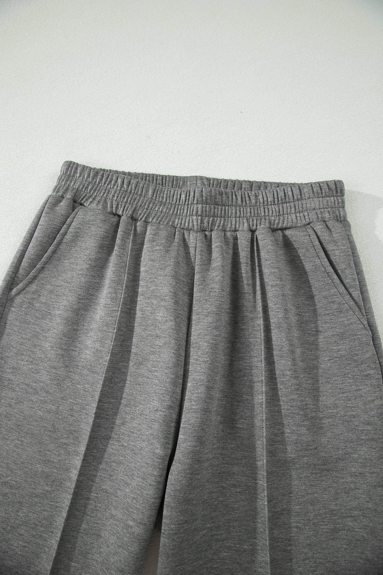 Half Zip Polo Tee Casual Trousers Co-ord Set